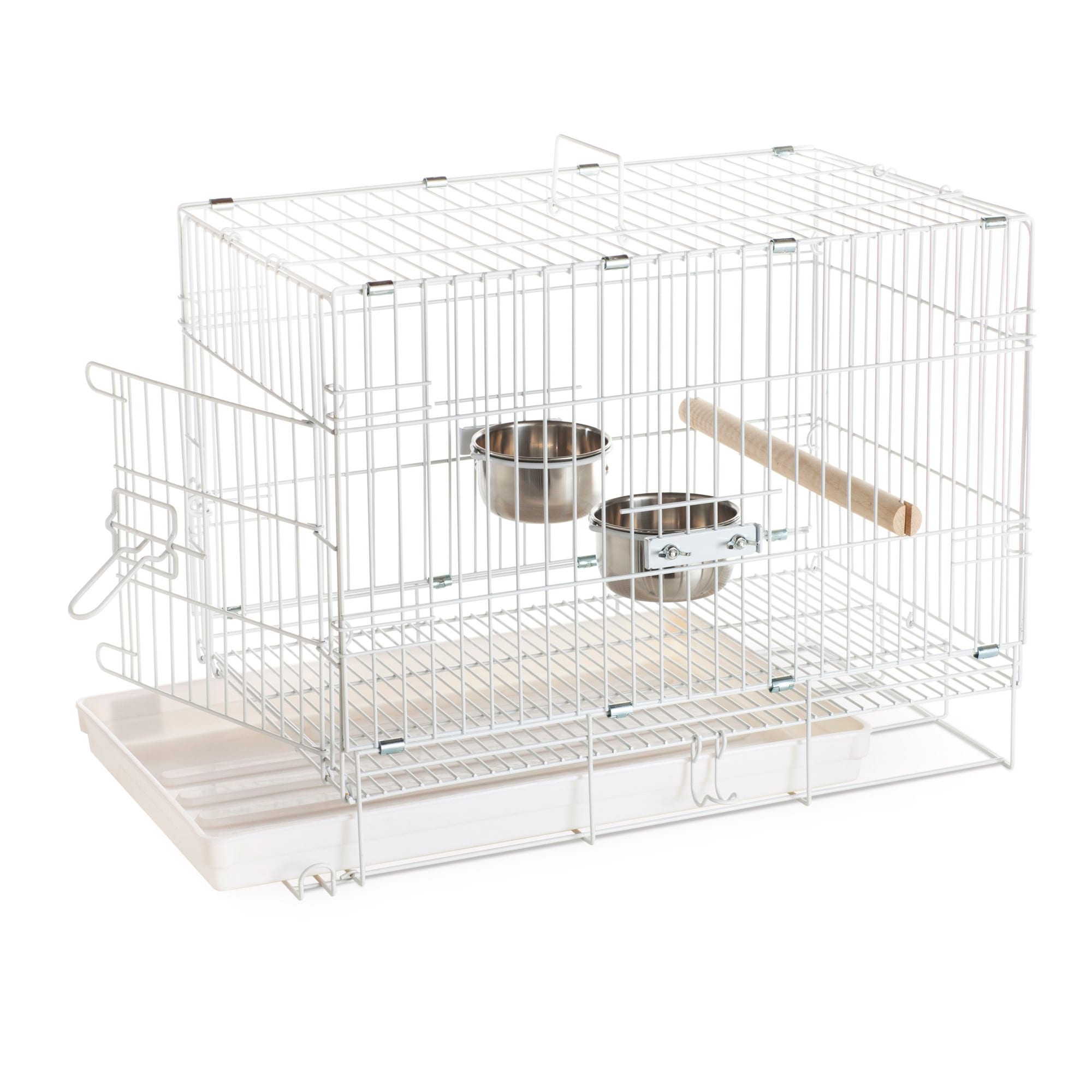 UPC 048081000205 product image for Prevue Pet Products White Travel Bird Cage, 20
