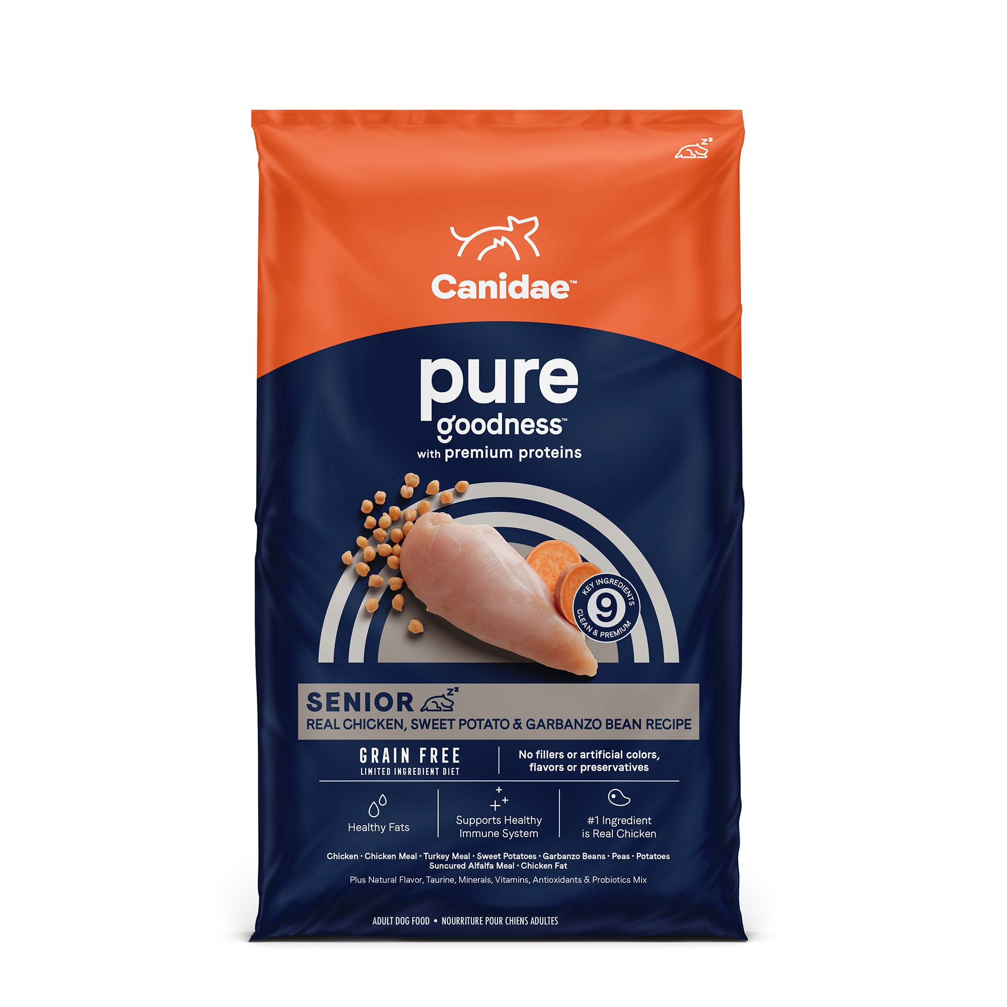 Photos - Dog Food Canidae Pure Grain Free Limited Ingredient Senior Real Chicken, Sw 