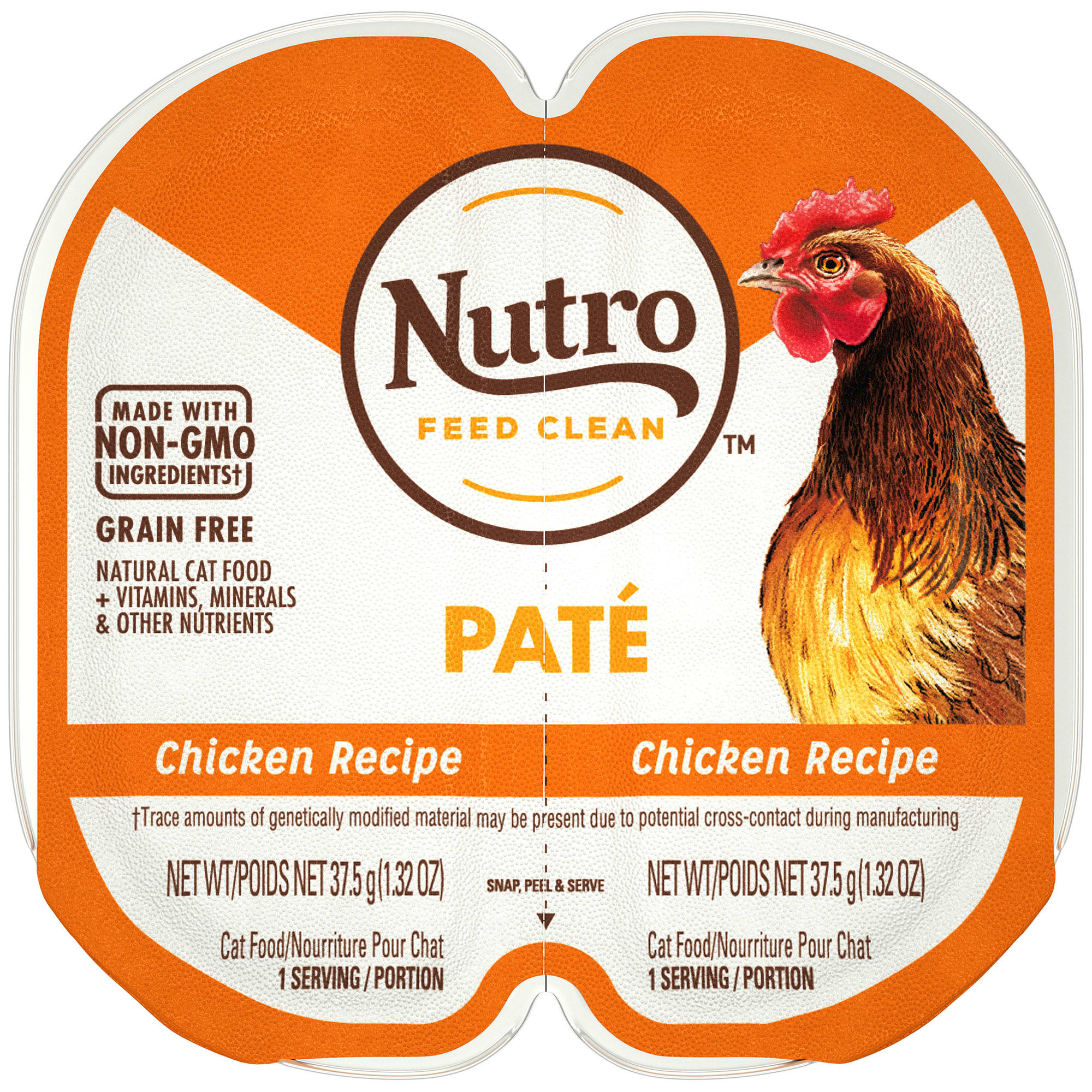 Photos - Cat Food Nutro Perfect Portions Real Chicken Pate Wet , 2.64 oz., Cas 