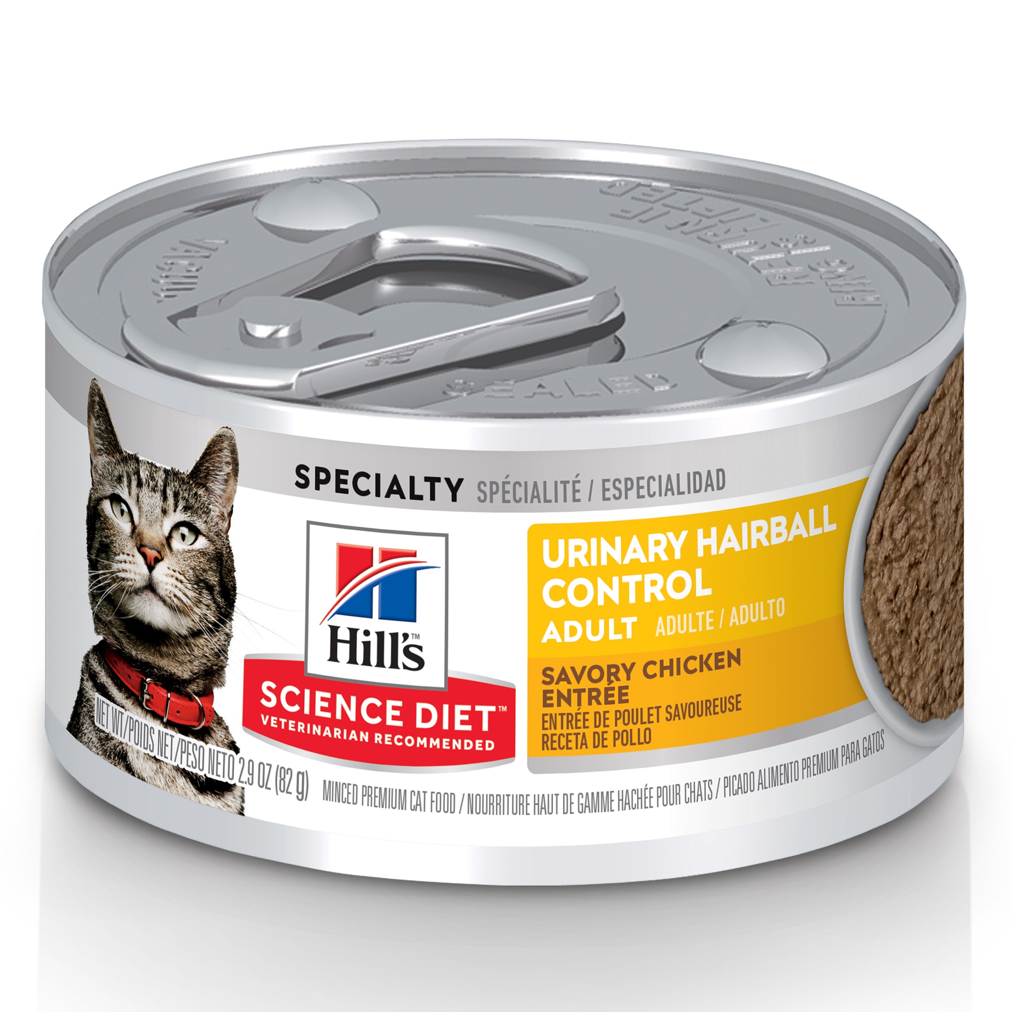 Photos - Cat Food Hills Hill's Hill's Science Diet Adult Urinary & Hairball Control, Savory Chicke 