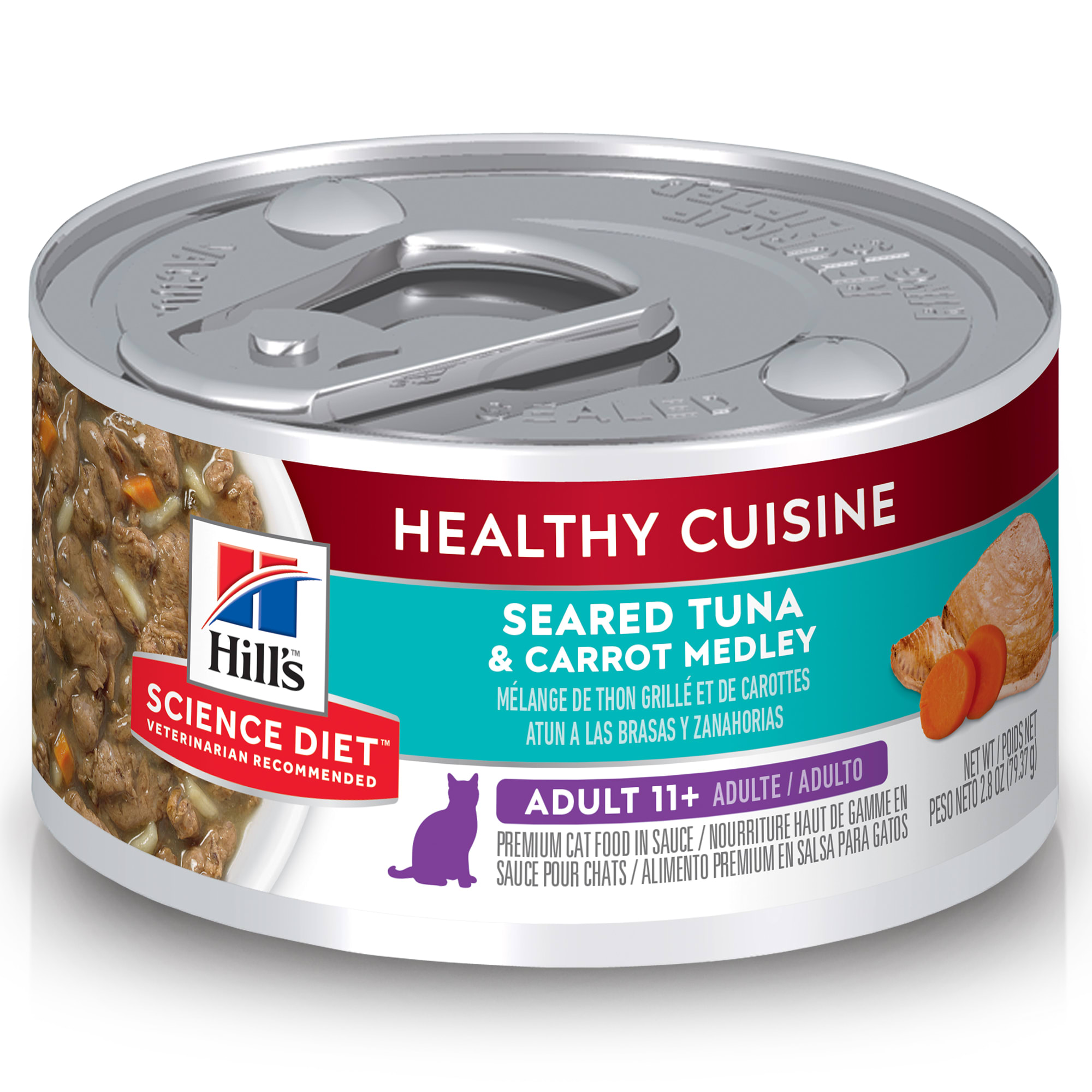 UPC 052742007106 product image for Hill's Science Diet Healthy Cuisine Adult 11+ Seared Tuna & Carrot Medley Canned | upcitemdb.com