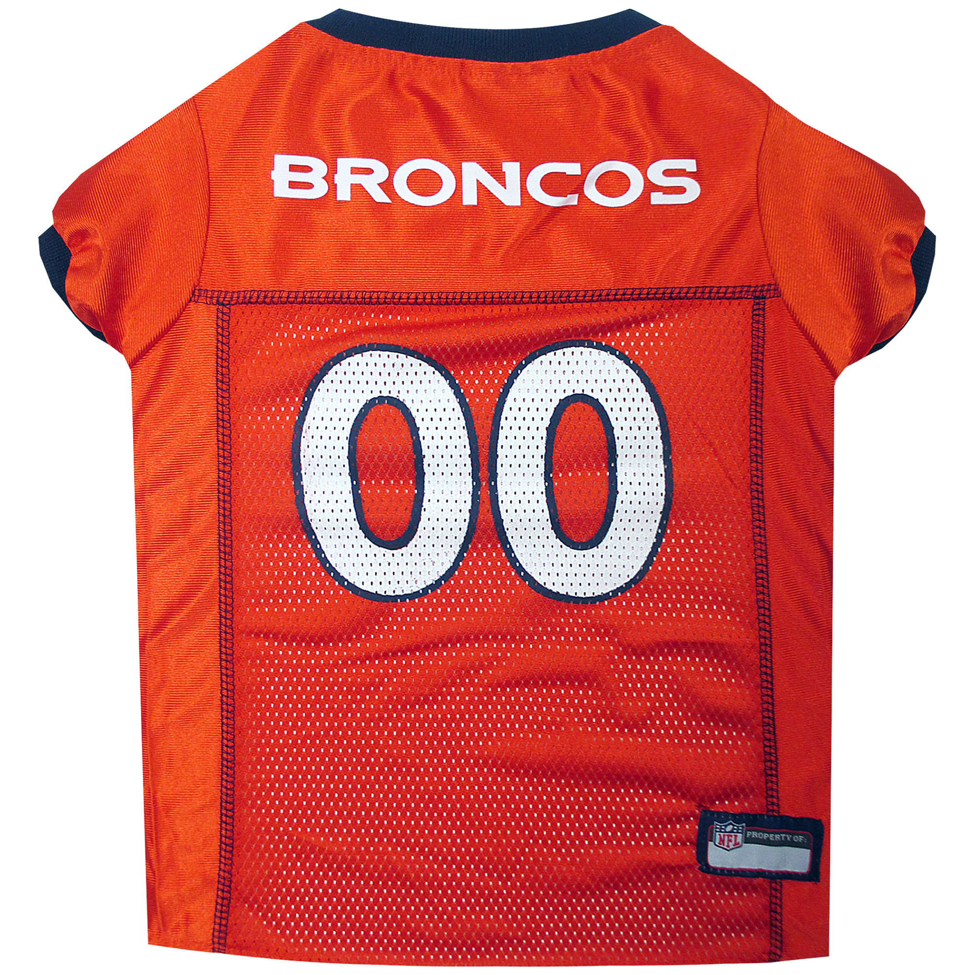 Pets First NFL AFC West Mesh Jersey For Dogs, Small, Denver Broncos, Multi-Color -  DEN-4006-SM