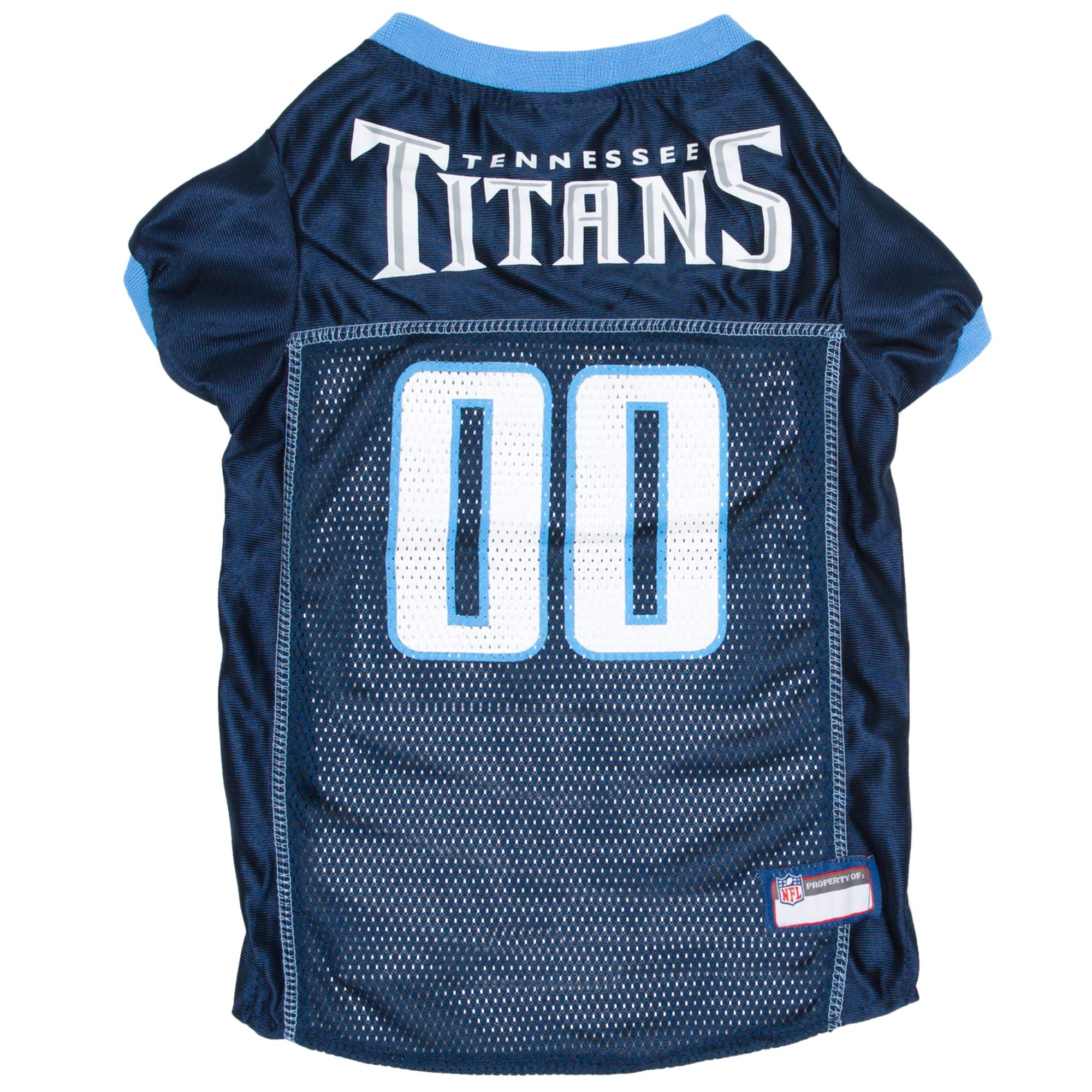 Pets First NFL AFC South Mesh Jersey For Dogs, X-Large, Tennessee Titans, Multi-Color -  TEN-4006-XL