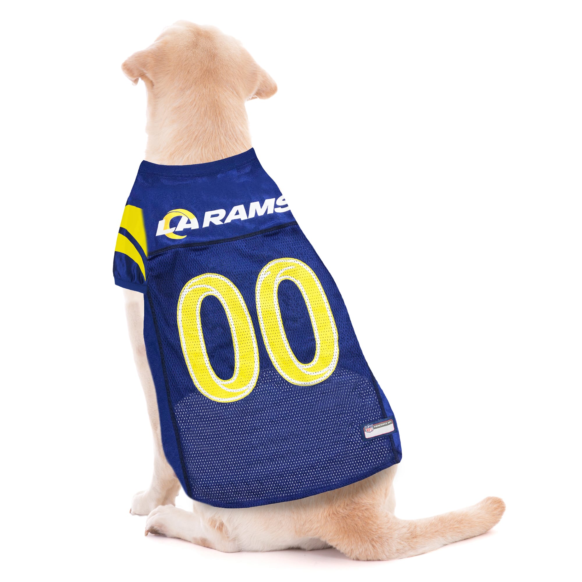 Pets First NFL NFC West Mesh Jersey For Dogs, X-Large, Los Angeles Rams, Multi-Color -  STL-4006-XL