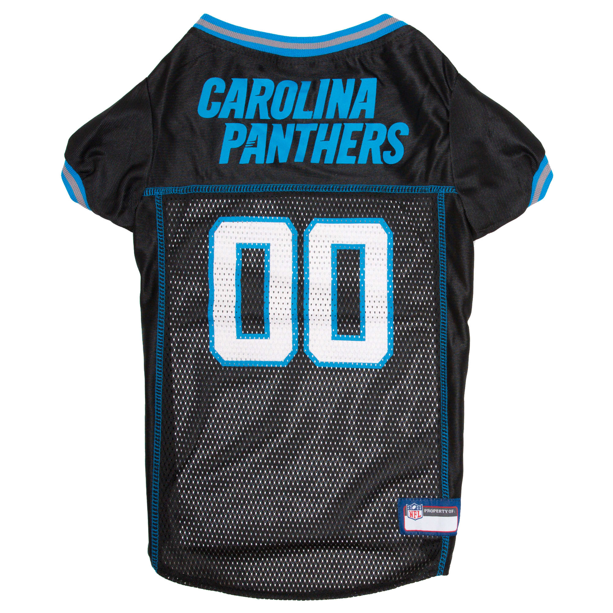 Pets First NFL NFC South Mesh Jersey For Dogs, X-Large, Carolina Panthers, Multi-Color -  CAR-4006-XL