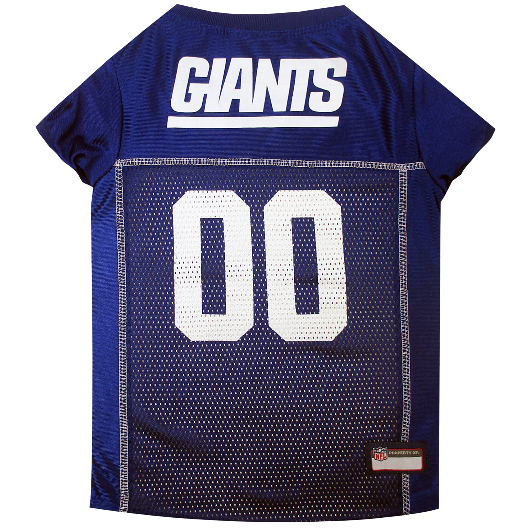 Pets First NFL NFC East Mesh Jersey For Dogs, X-Large, New York Giants, Blue -  NYG-4006-XL