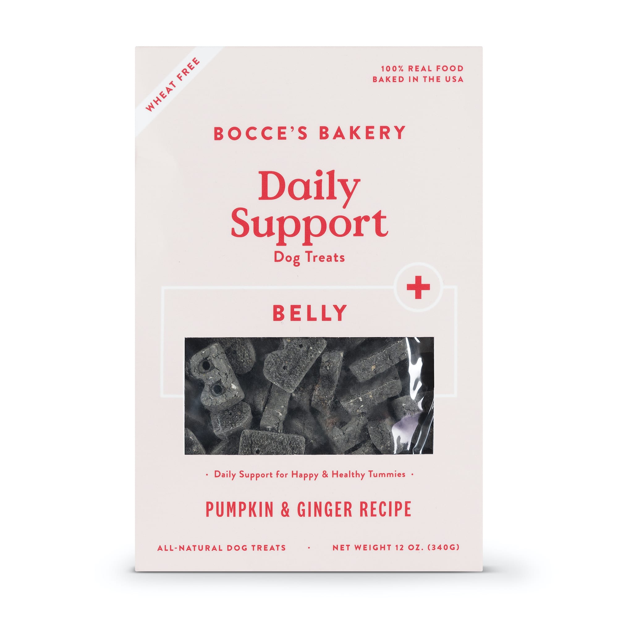 Photos - Dog Food Bocce's Bakery Bocce's Bakery Daily Support Belly Biscuit Dog Treats, 12 o