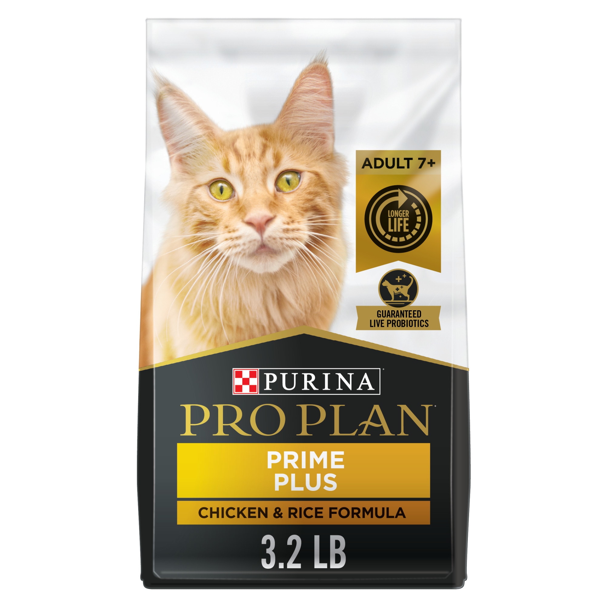 Photos - Cat Food Pro Plan Purina  Purina  Probiotics Chicken and Rice Formula Senior 