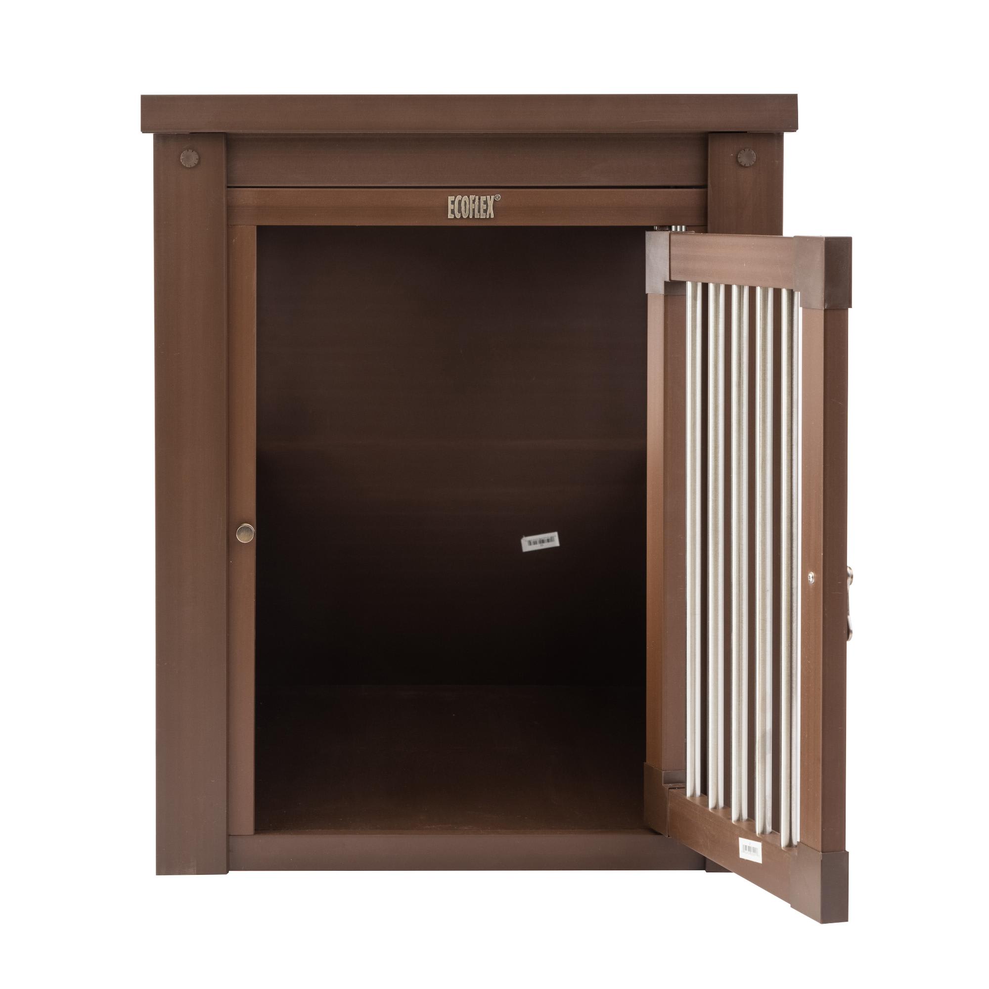 Photos - Pet Carrier / Crate New Age Pet EcoFlex InnPlace Crate in Russet, 30" L X 21" W X 