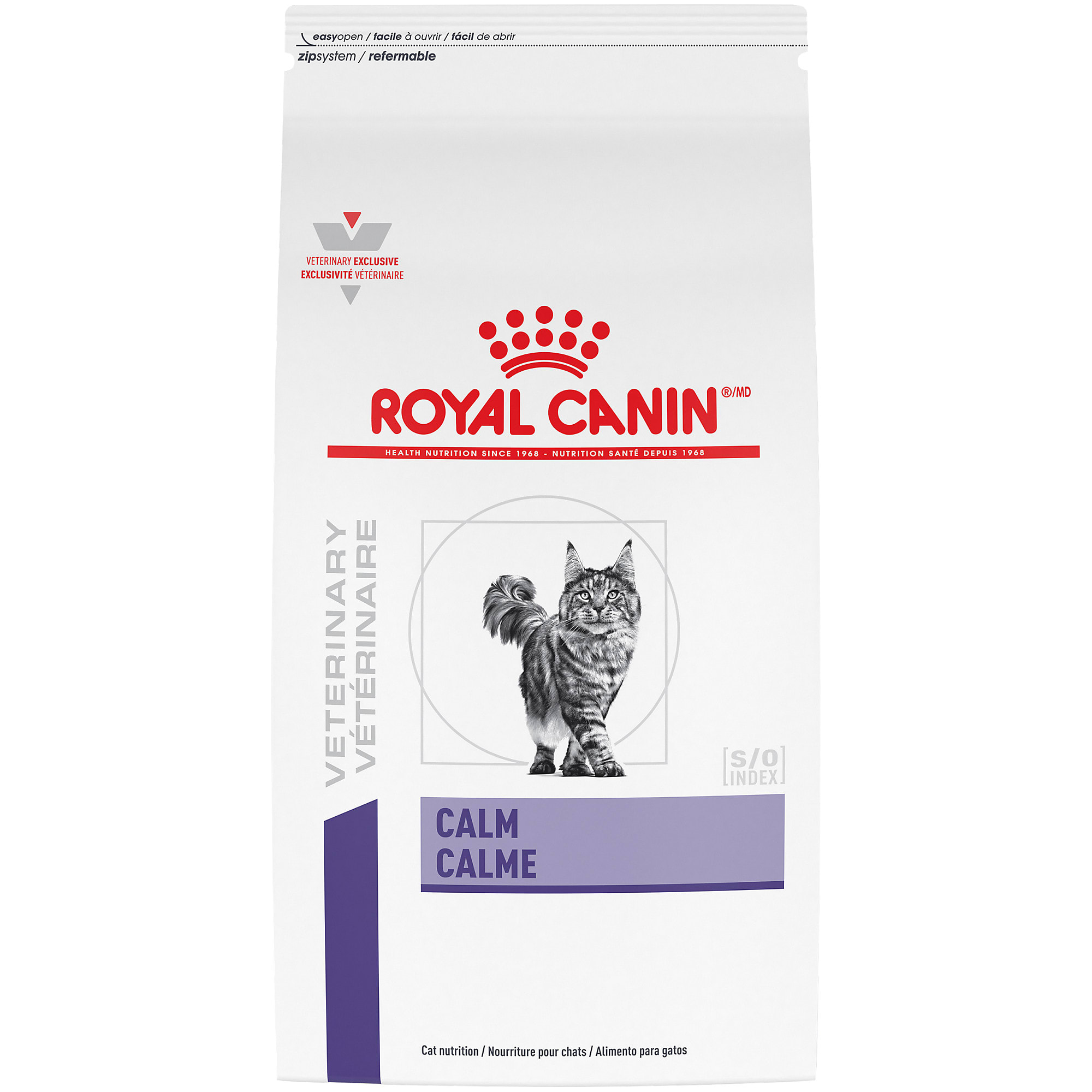 Royal Canin Veterinary Health Nutrition Feline Calm Dry Cat Food, 4.4 lbs -  Royal Canin Veterinary Diet, 477644