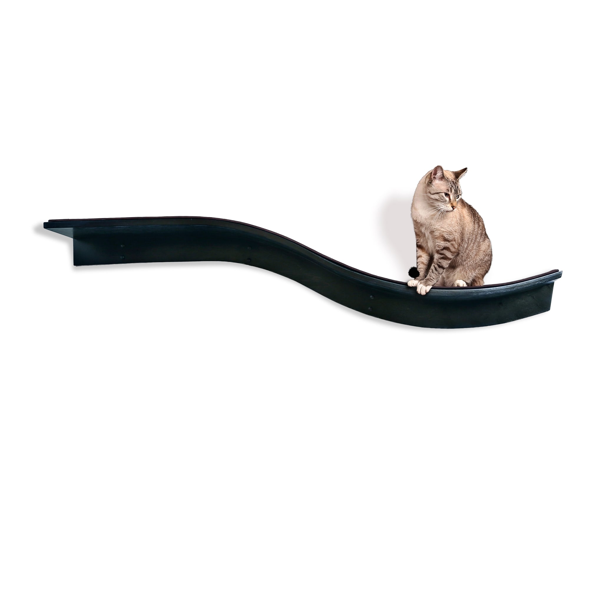 Photos - Other for Cats The Refined Feline The Refined Feline Lotus Branch Cat Shelf In Espresso,