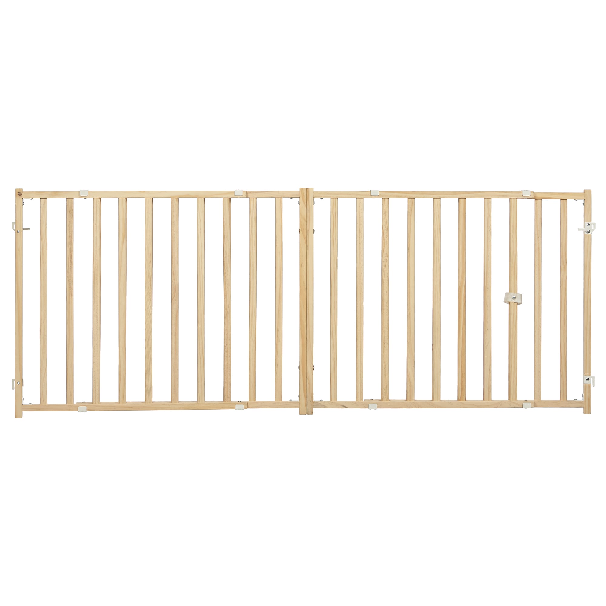 Photos - Pet Carrier / Crate Midwest ExtraWide Swing Pet Safety Gate for Dogs, 24" H, Natural W 