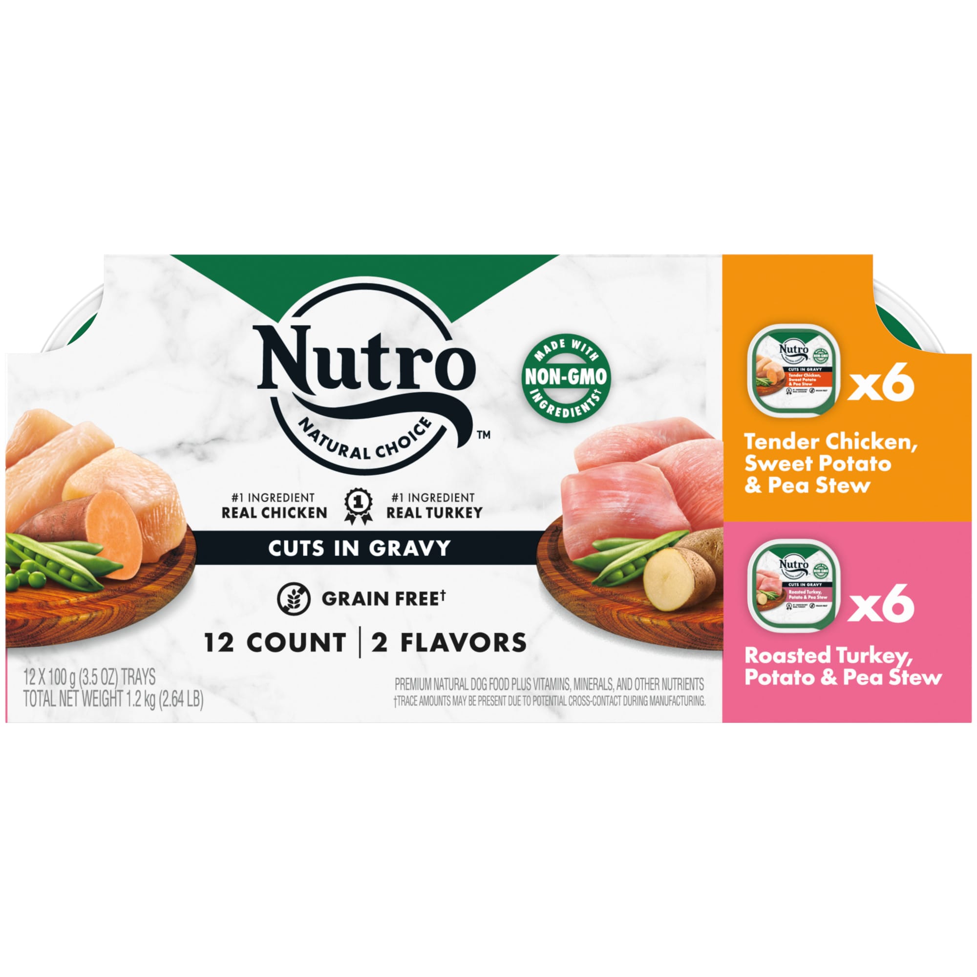 Photos - Dog Food Nutro  Wet  Grain Free Variety Pack , Includes R (2 Entrees)