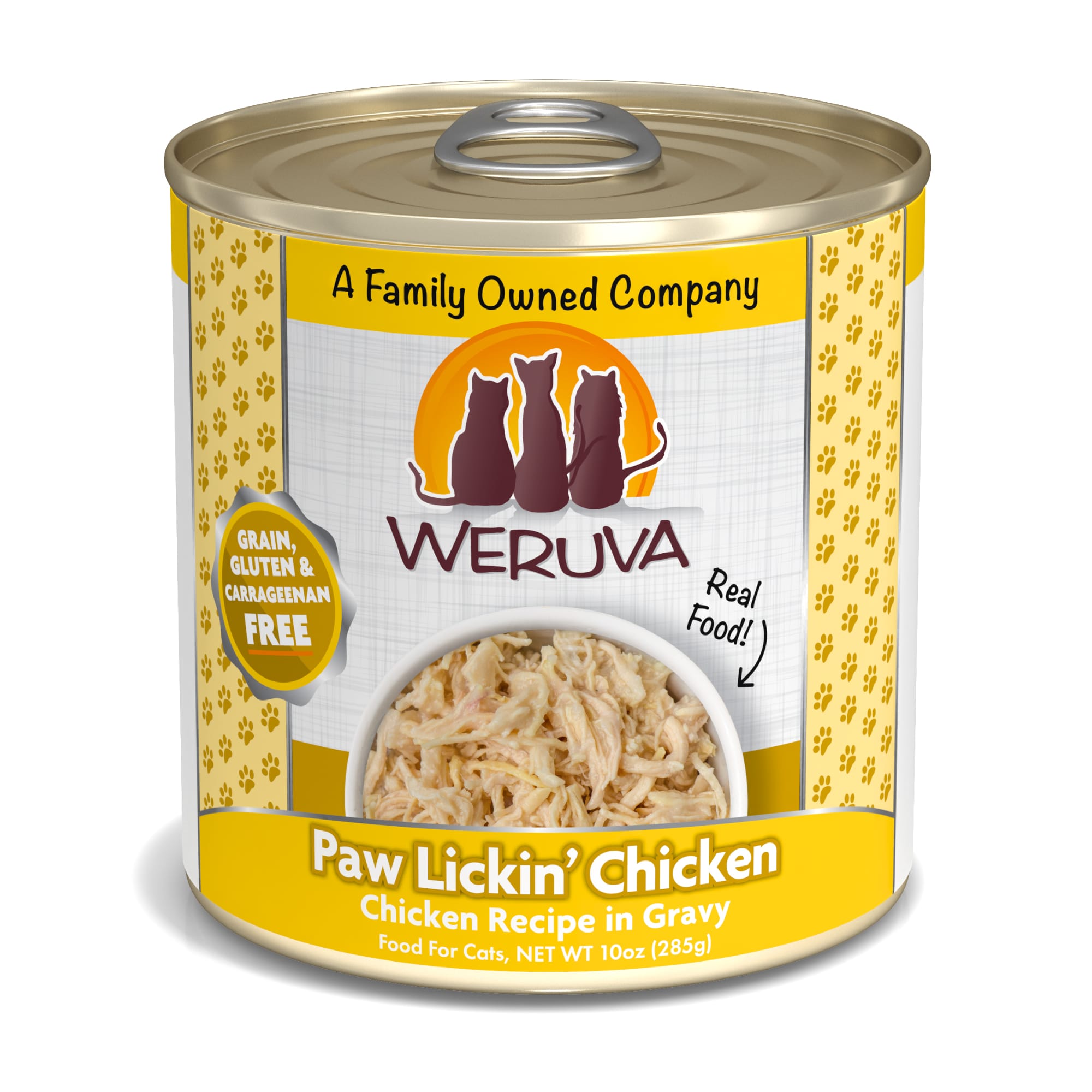 Photos - Cat Food Weruva Classics Paw Lickin' Chicken Chicken Recipe in Gravy Wet Cat 