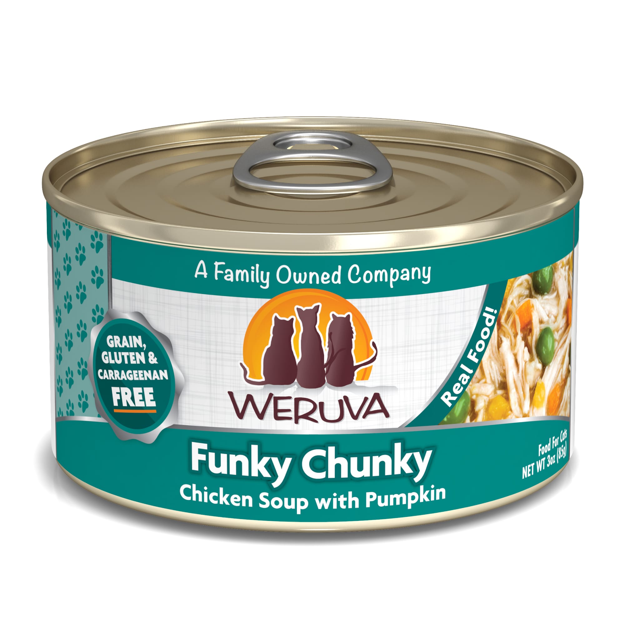 Photos - Cat Food Weruva Classics Funky Chunky Chicken Soup with Pumpkin Wet  