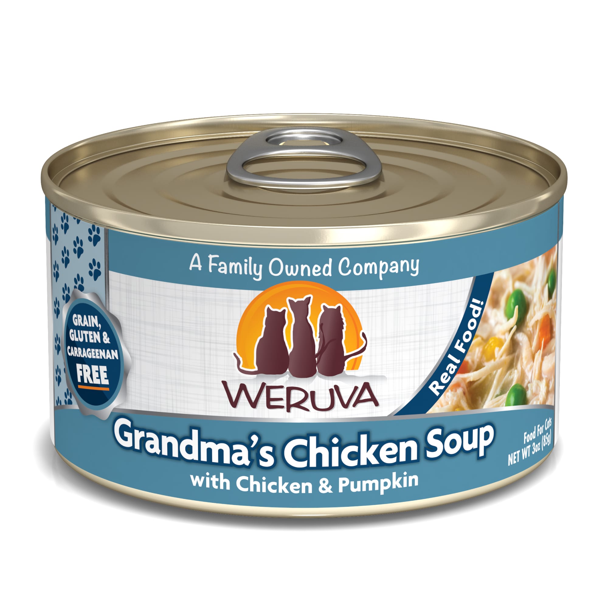 Photos - Cat Food Weruva Classics Grandma's Chicken Soup with Chicken & Pumpkin in Pu 
