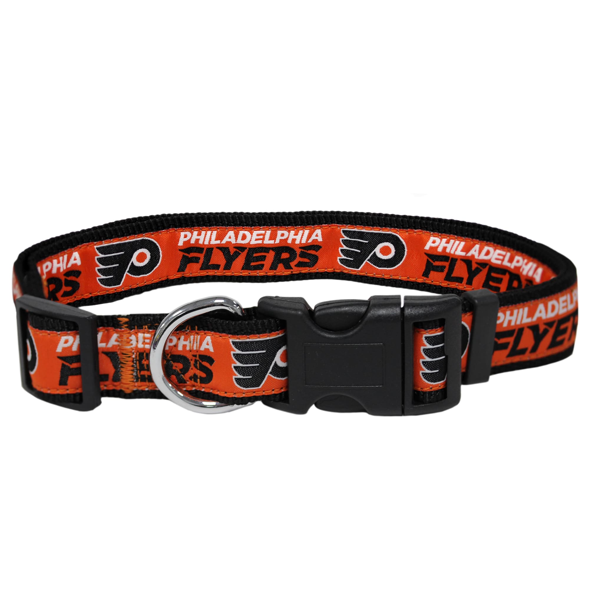 Photos - Collar / Harnesses Pets First Philadelphia Flyers Dog Collar, Small, Multi-Color F 