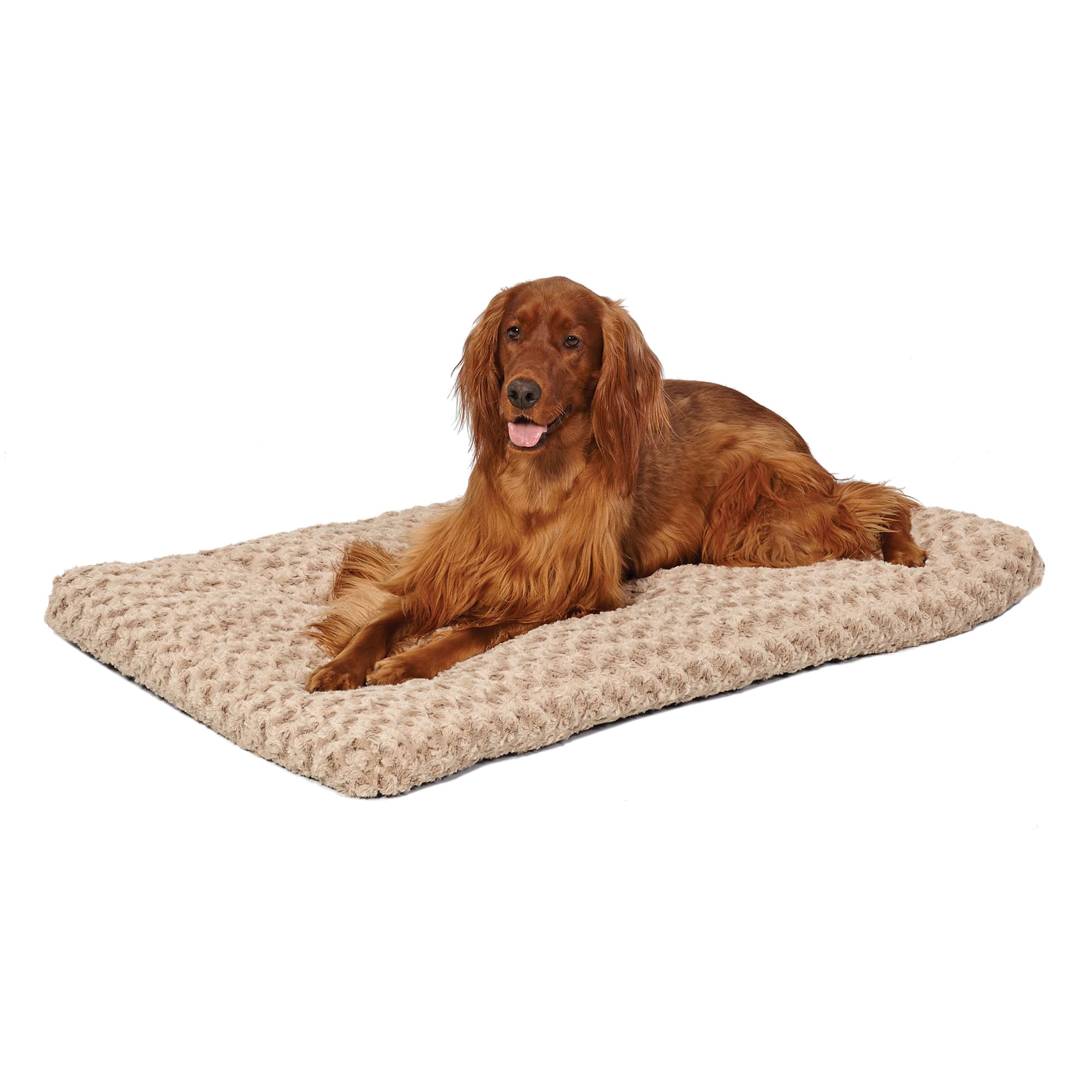 Photos - Bed & Furniture Midwest Quiet Time Ombre Taupe Dog Bed, 39" L X 26" W, X-Large, Br 