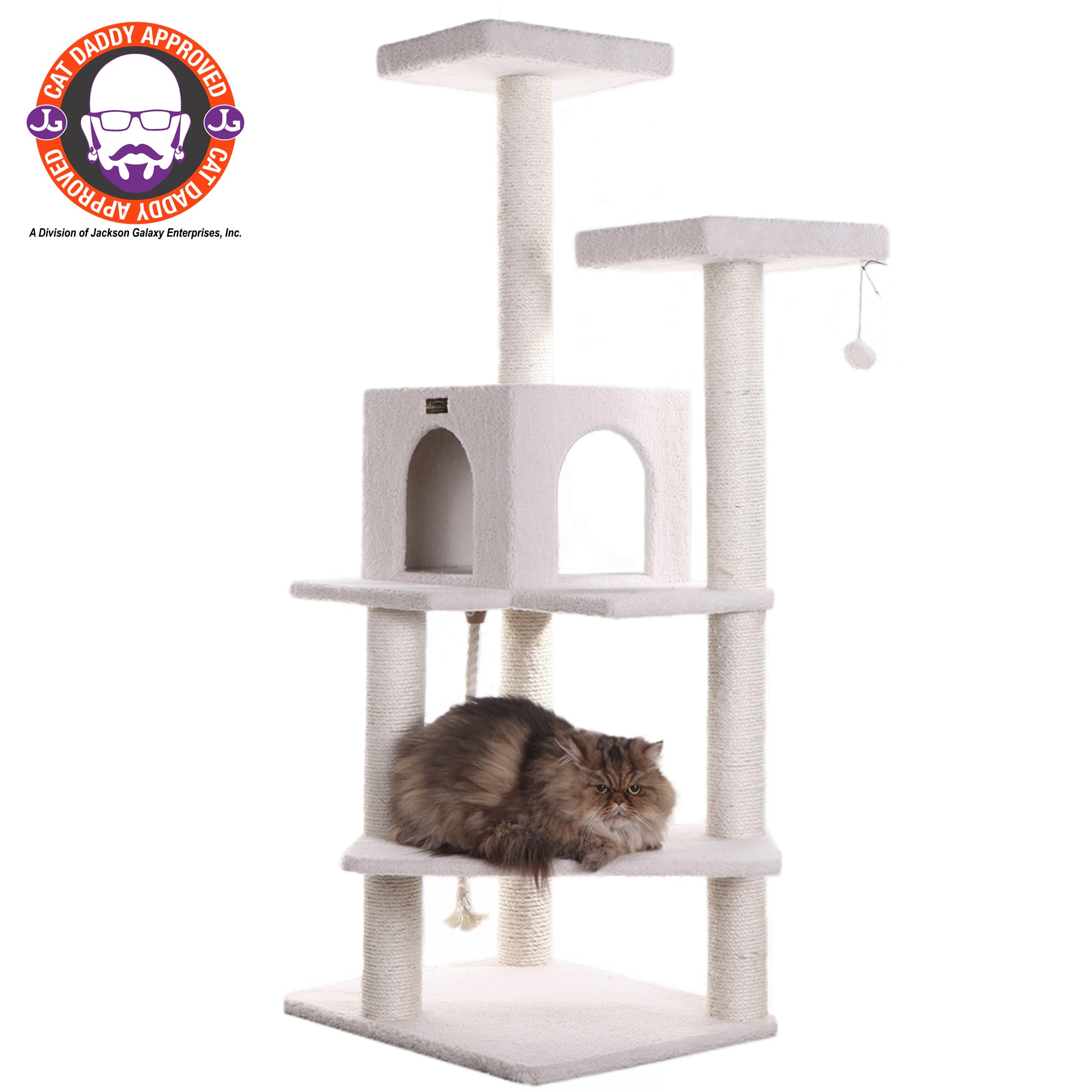 Photos - Other for Cats Armarkat Classic Model B5701 Real Wood Cat Tree, 57" H, 28 IN, Of 