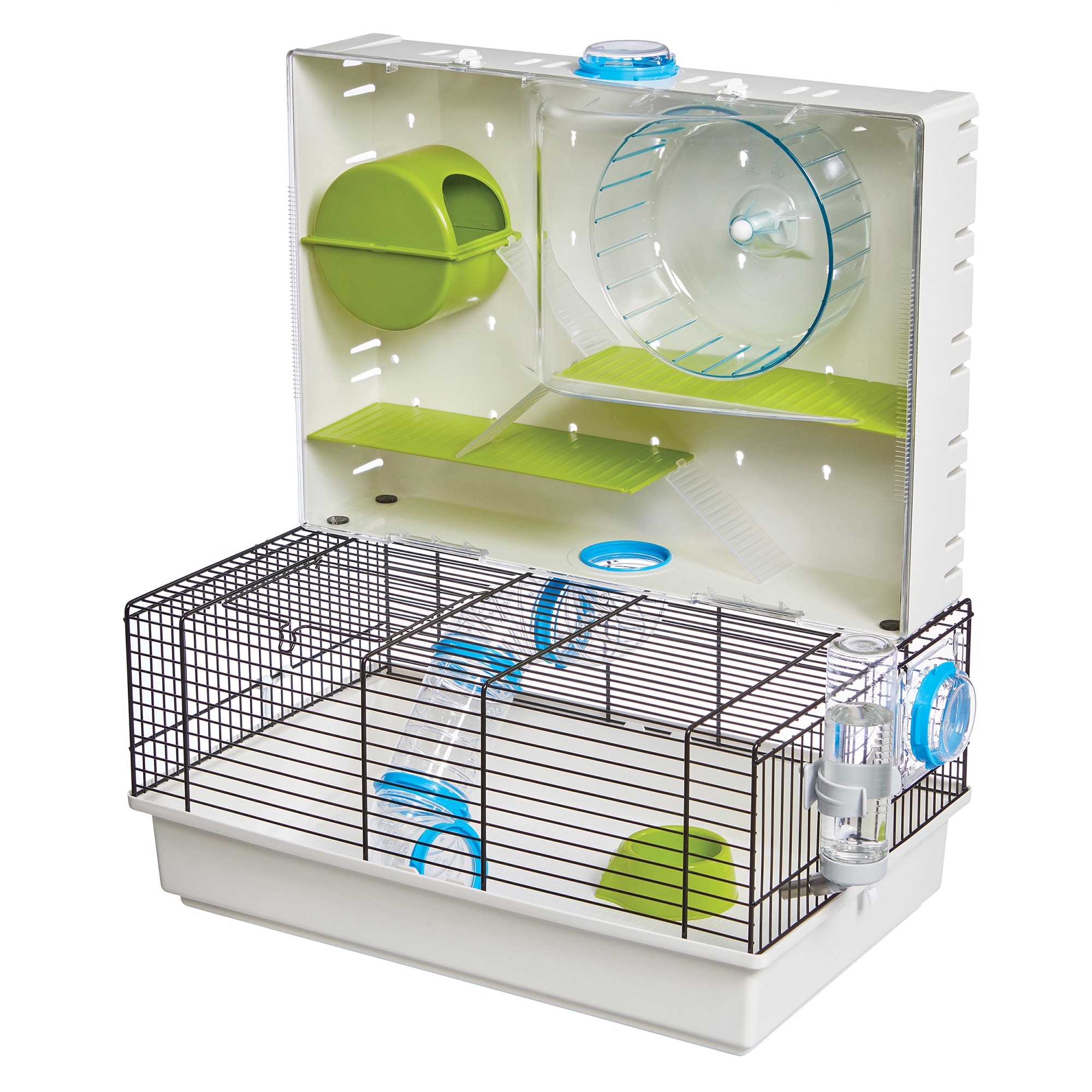 Photos - Rodent Cage / House Midwest Critterville Arcade Hamster Cage, 18.11" L X 11.41" W X 21 