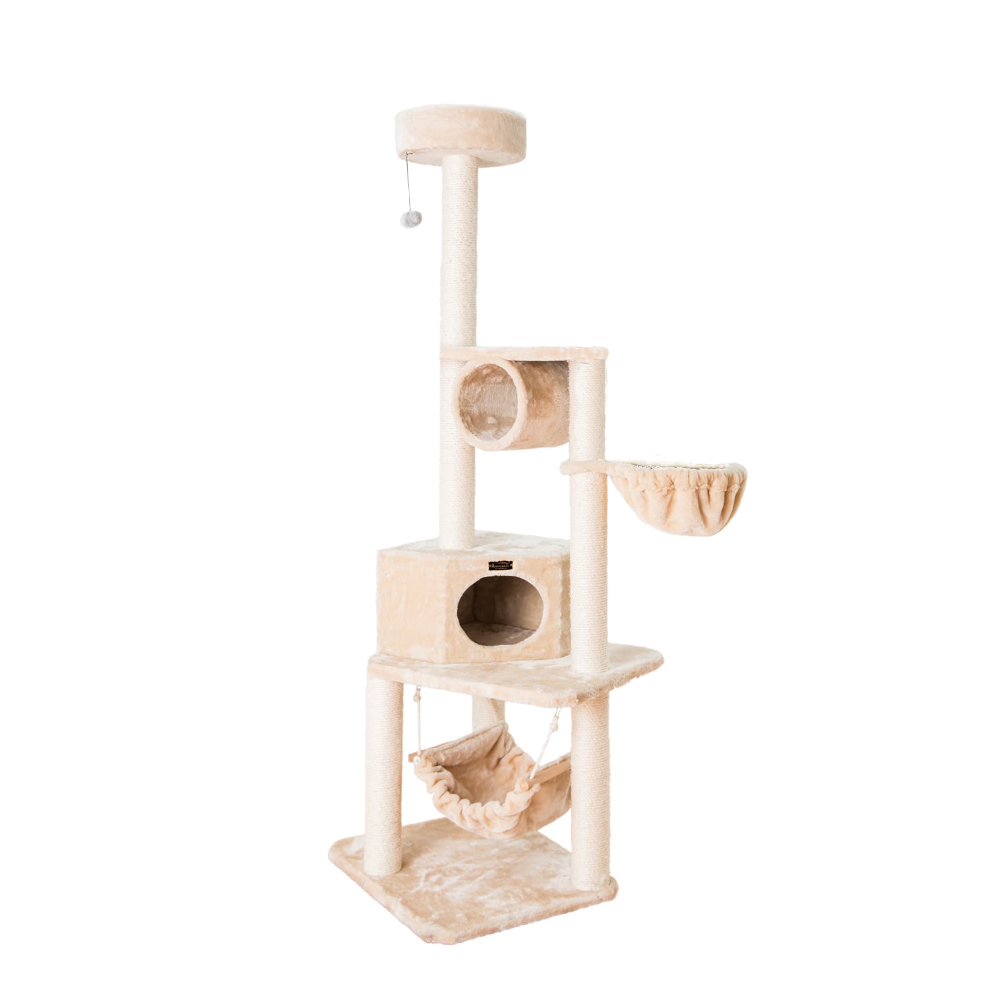 Photos - Other for Cats Armarkat Beige Classic Real Wood Cat Tree Model A7204, 72" H, 44 