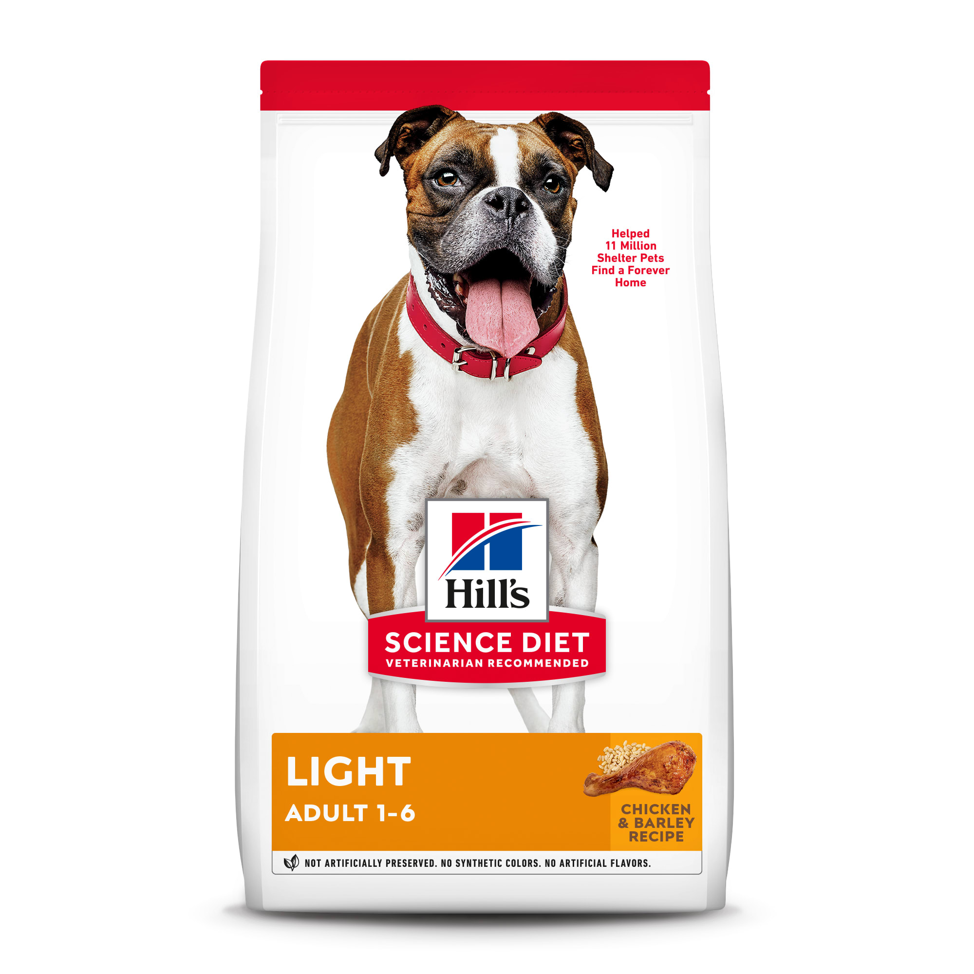 Photos - Dog Food Hills Hill's Hill's Science Diet Adult Light Chicken Meal & Barley Dry , 