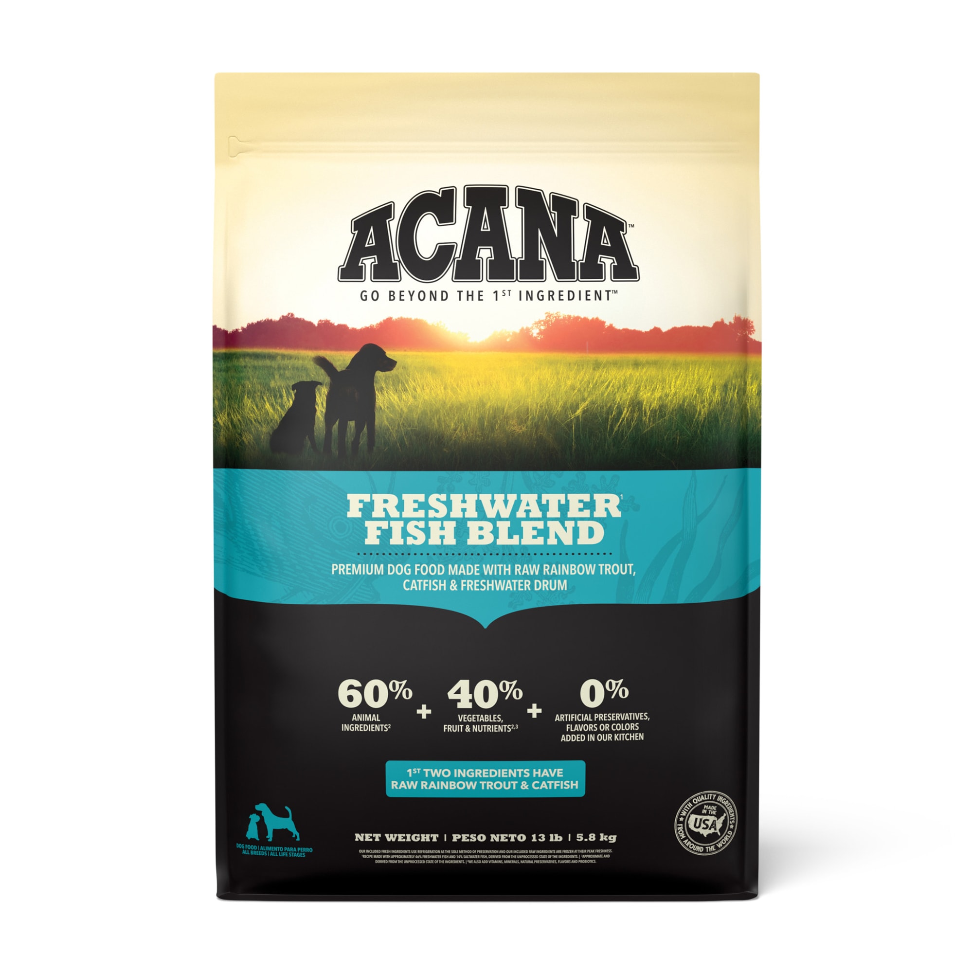 UPC 064992502133 product image for ACANA Grain-Free Freshwater Fish Whole Trout Catfish and Perch Dry Dog Food, 13  | upcitemdb.com