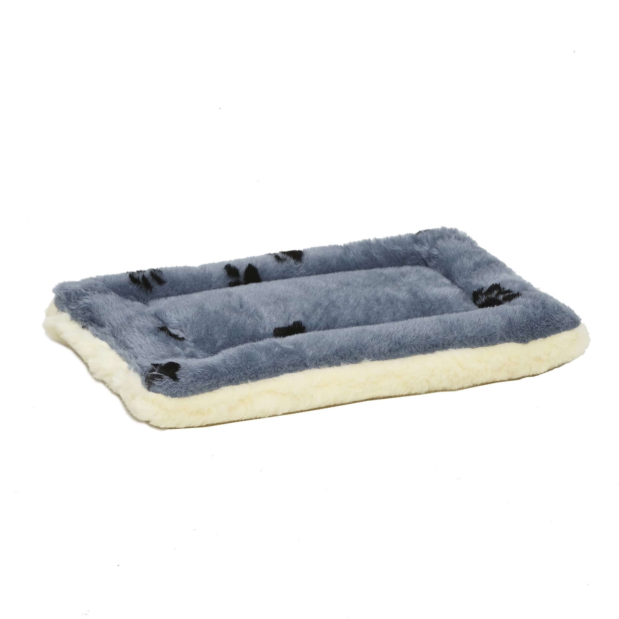 Photos - Cat Bed / House Midwest Quiet Time Reversible Paw Print Bed for Dogs, 17.25" L X 1 