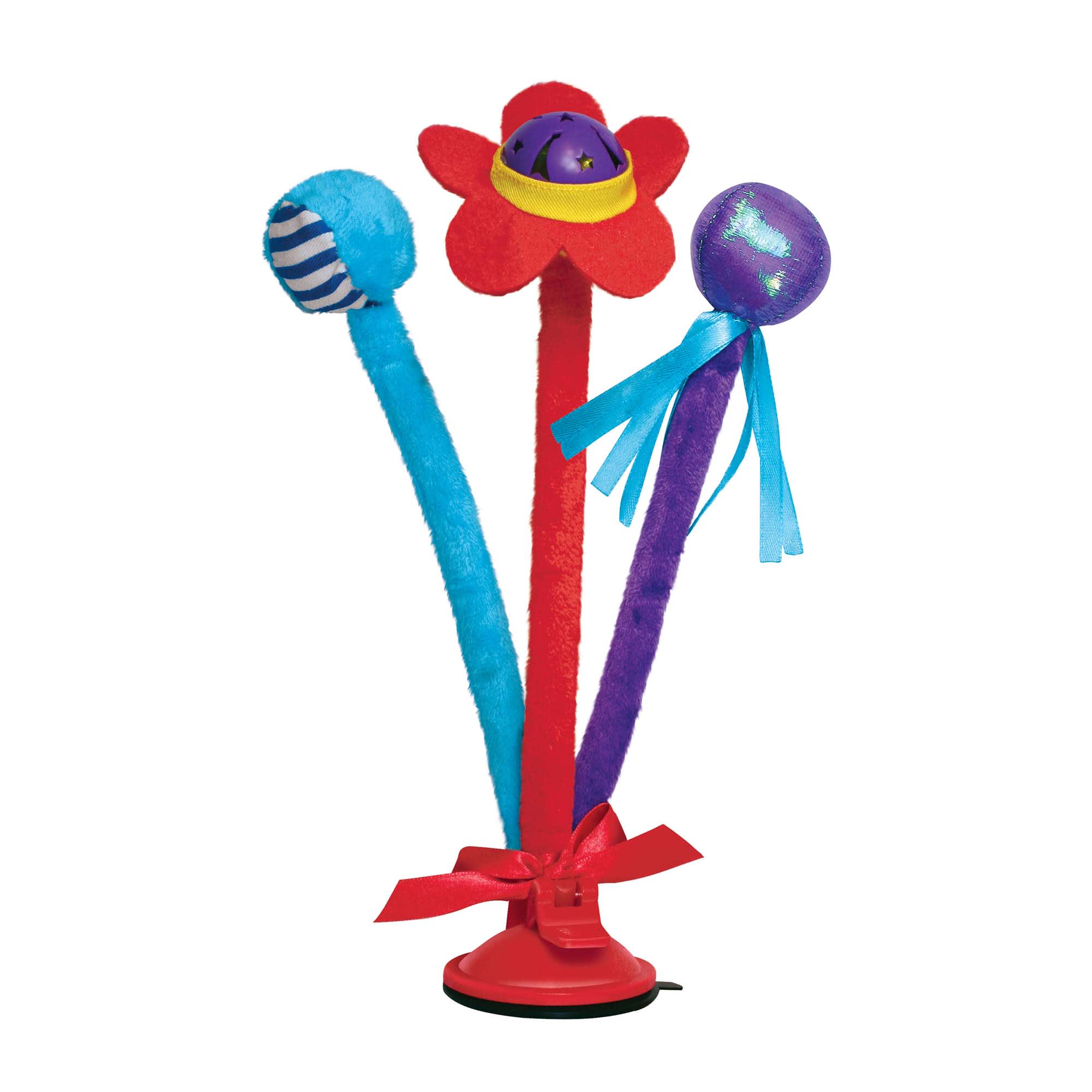 Photos - Cat Toy KONG Connects Bat 'N Spring , One Size Fits All, Multi-Color C 
