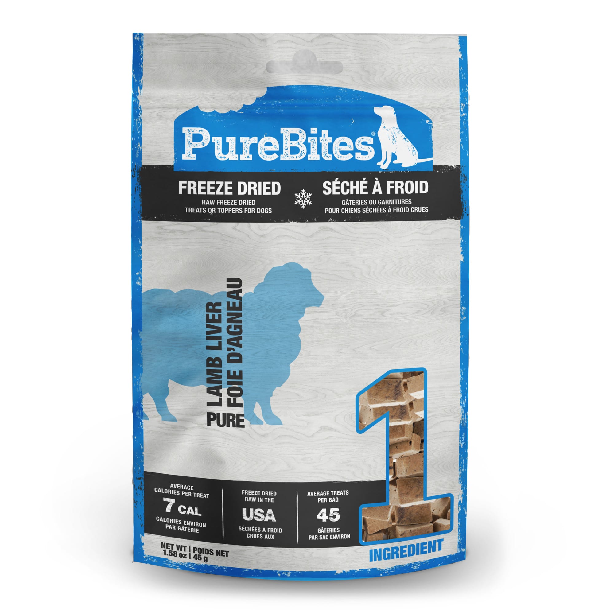 Photos - Dog Food PureBites Lamb Liver Freeze Dried Dog Treats, 1.58 oz. 1PB45LA32 