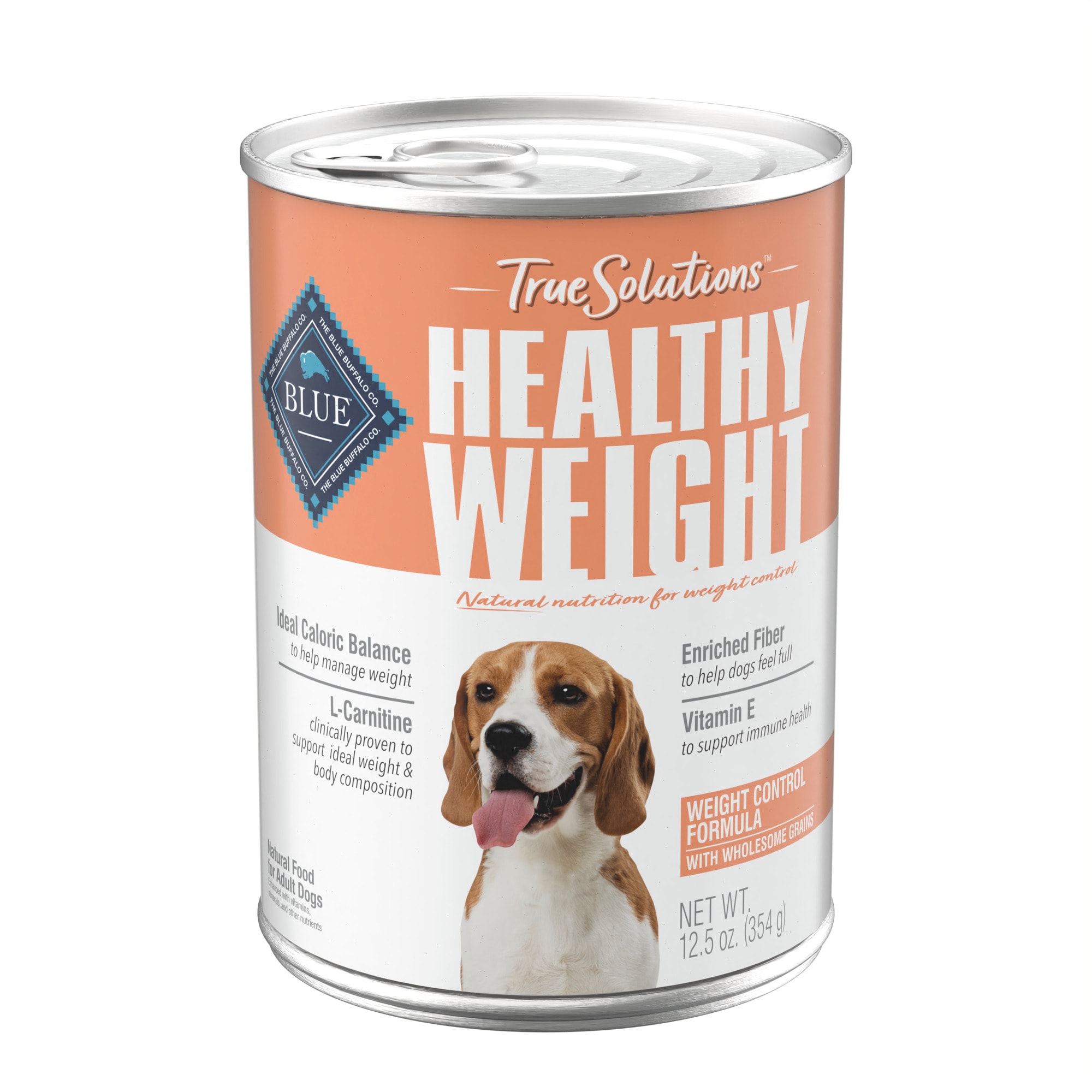 Blue Buffalo True Solutions Healthy & Natural Weight Control Chicken Adult Wet Dog Food, 12.5 oz., Case of 12, 12 X 12.5 OZ -  802869CS