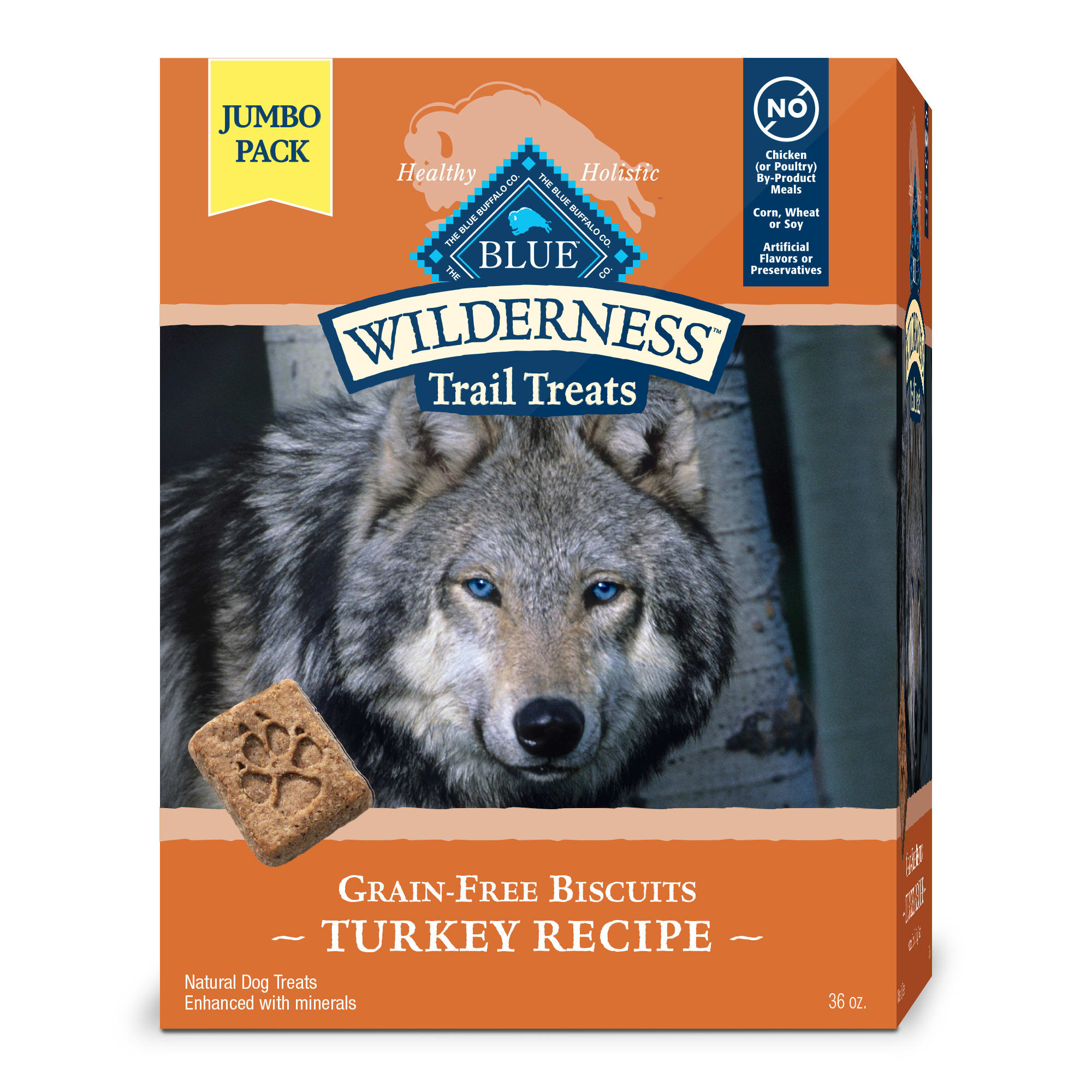 Photos - Dog Food Blue Buffalo Blue Wilderness Trail Treats Grain Free Biscuits 