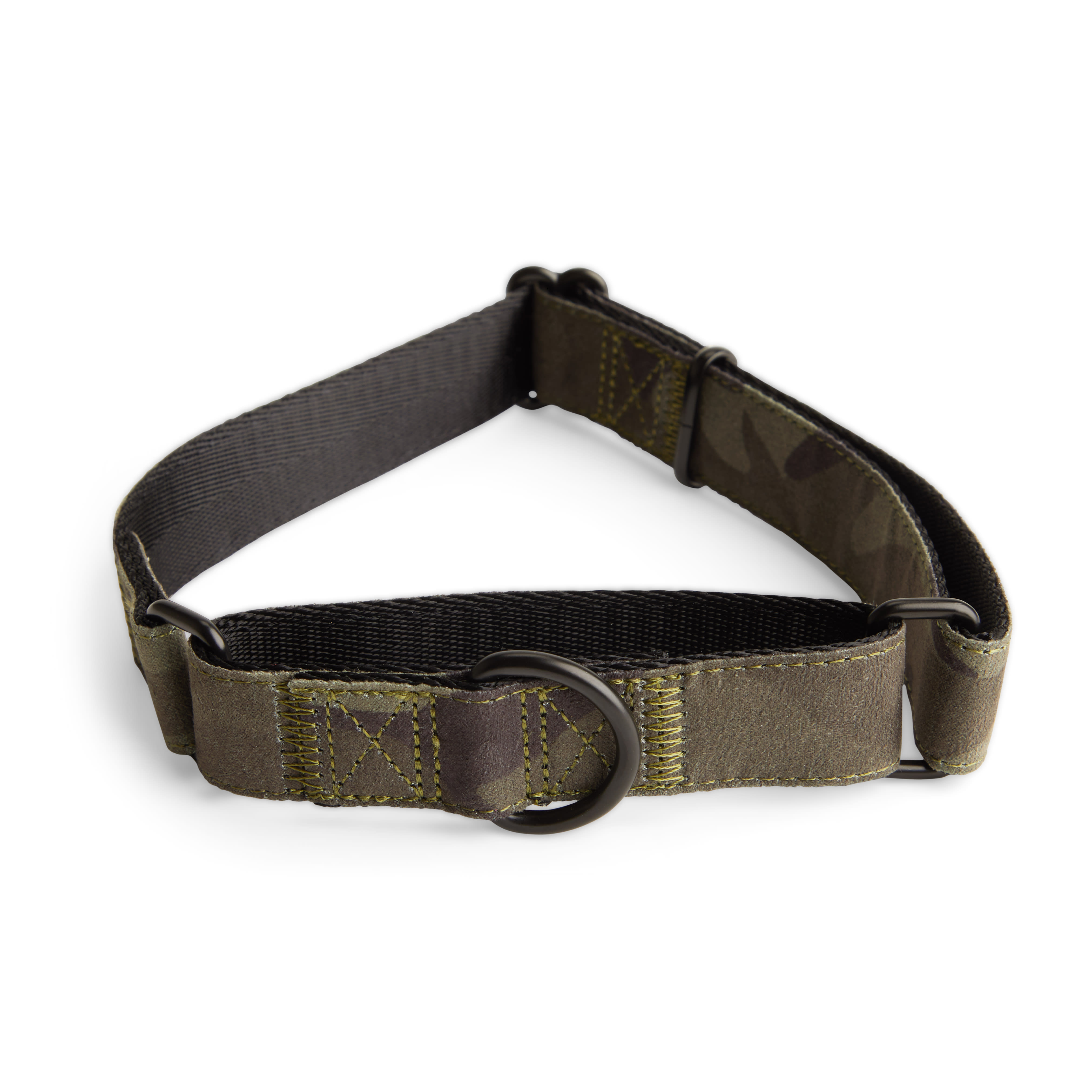 EveryYay Martingale Dog Collar, Green Camo, Medium, Green( packs 2) 