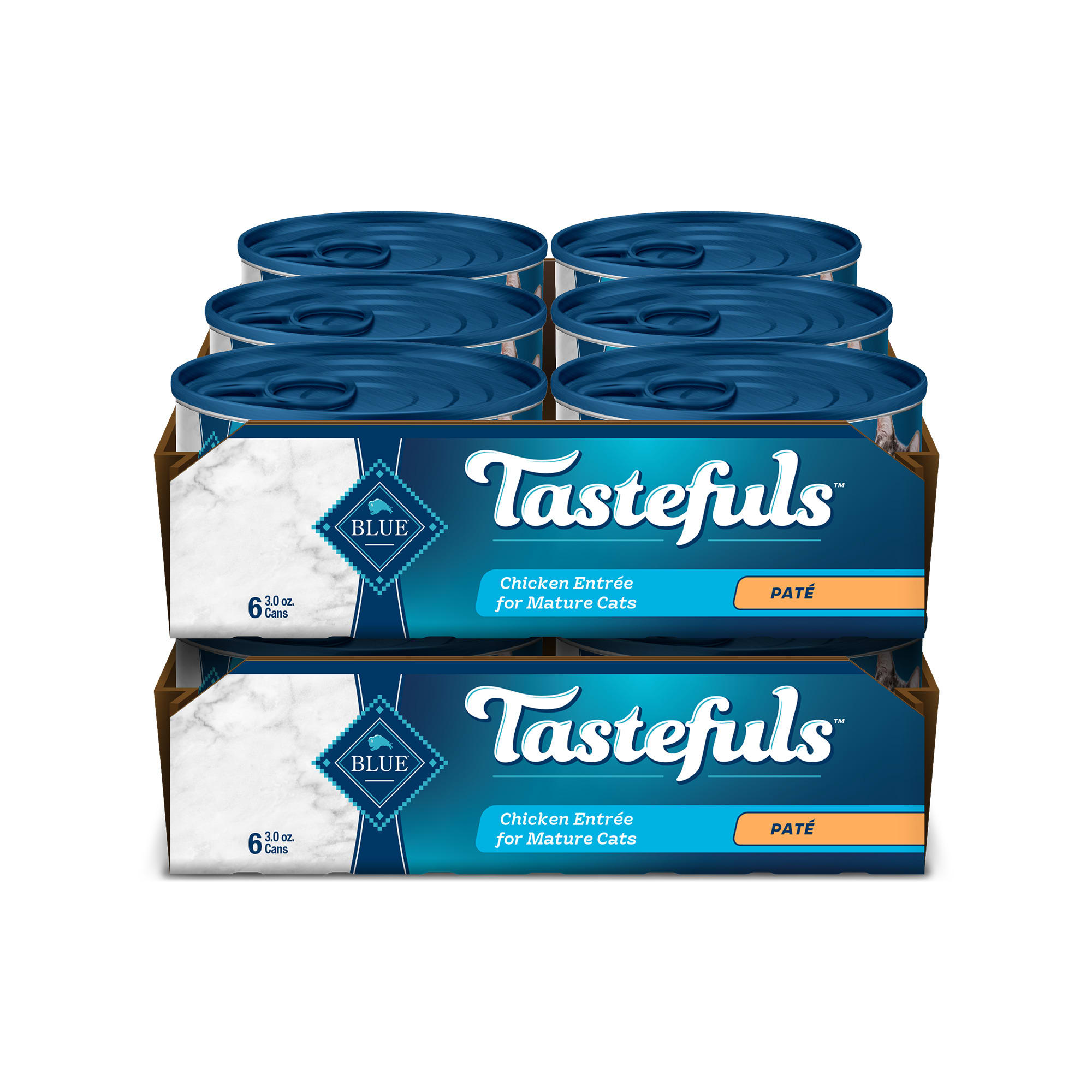 Photos - Cat Food Blue Buffalo Blue Tastefuls Chicken Entree Pate Wet Food for 
