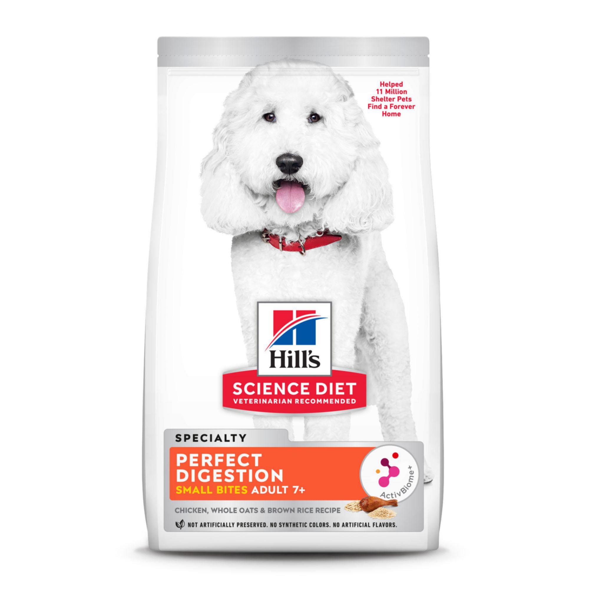 Photos - Dog Food Hills Hill's Hill's Science Diet Adult 7+ Perfect Digestion Small Bites Chicken 