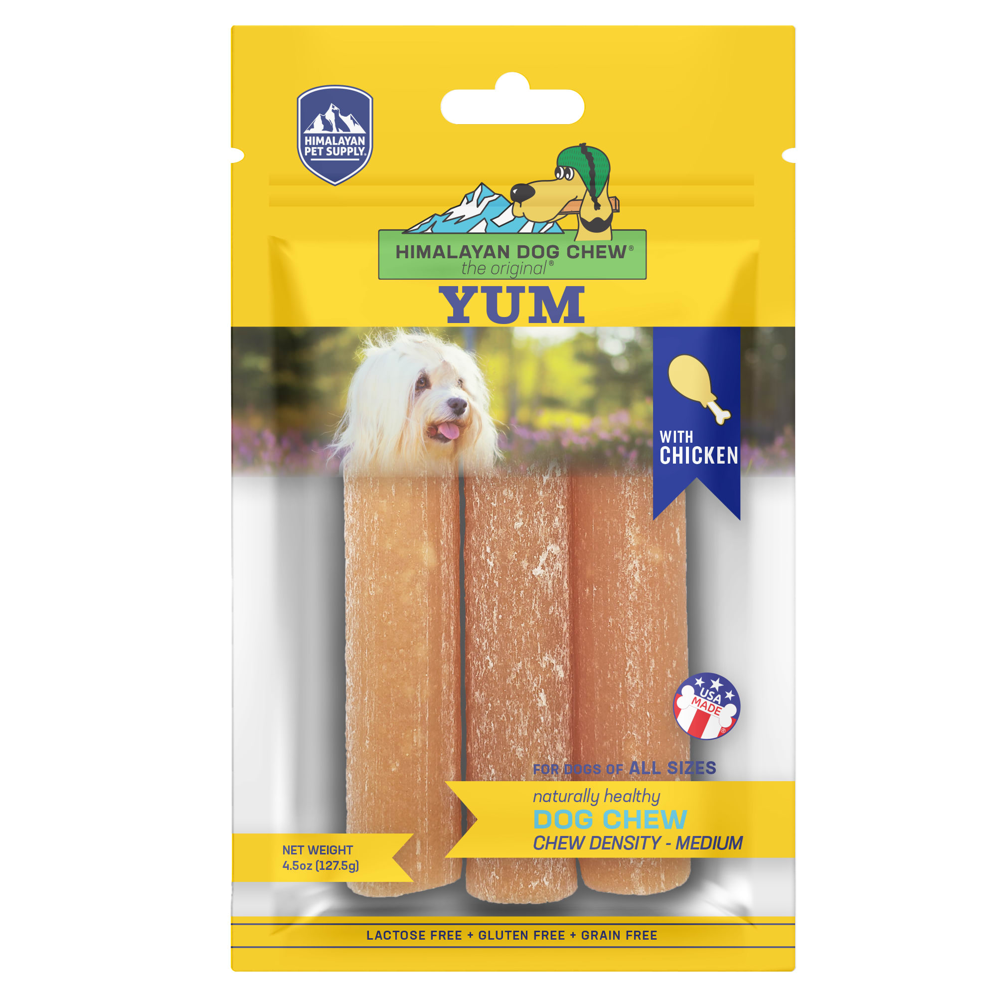 UPC 853012004791 product image for Himalayan Dog Chew YUM Chicken Treat, 4.5 oz., Count of 3 | upcitemdb.com