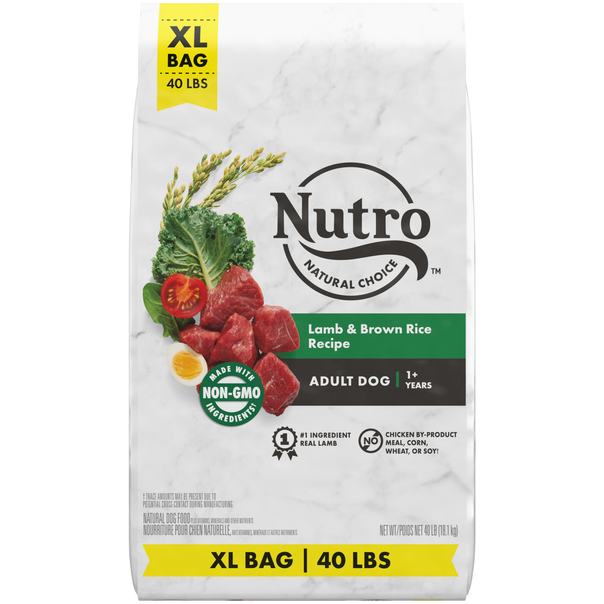 UPC 079105129121 product image for NUTRO NATURAL CHOICE Lamb & Brown Rice Recipe Dog Kibble Adult Dry Food, 40 lb.  | upcitemdb.com