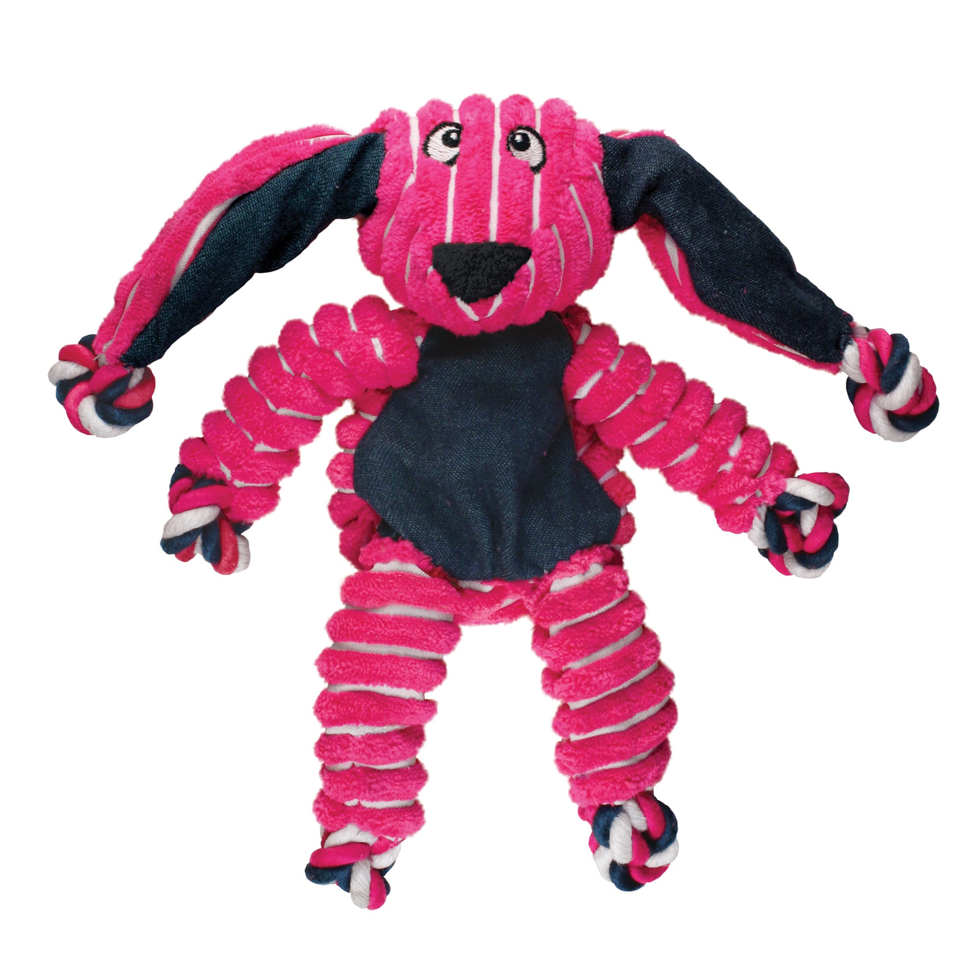 UPC 035585402024 product image for KONG Floppy Knots Bunny Dog Toy  Small, Pink | upcitemdb.com