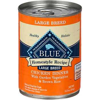 UPC 859610002962 product image for Blue Buffalo Blue Homestyle Recipe Chicken Dinner Large Breed Adult Canned Dog F | upcitemdb.com