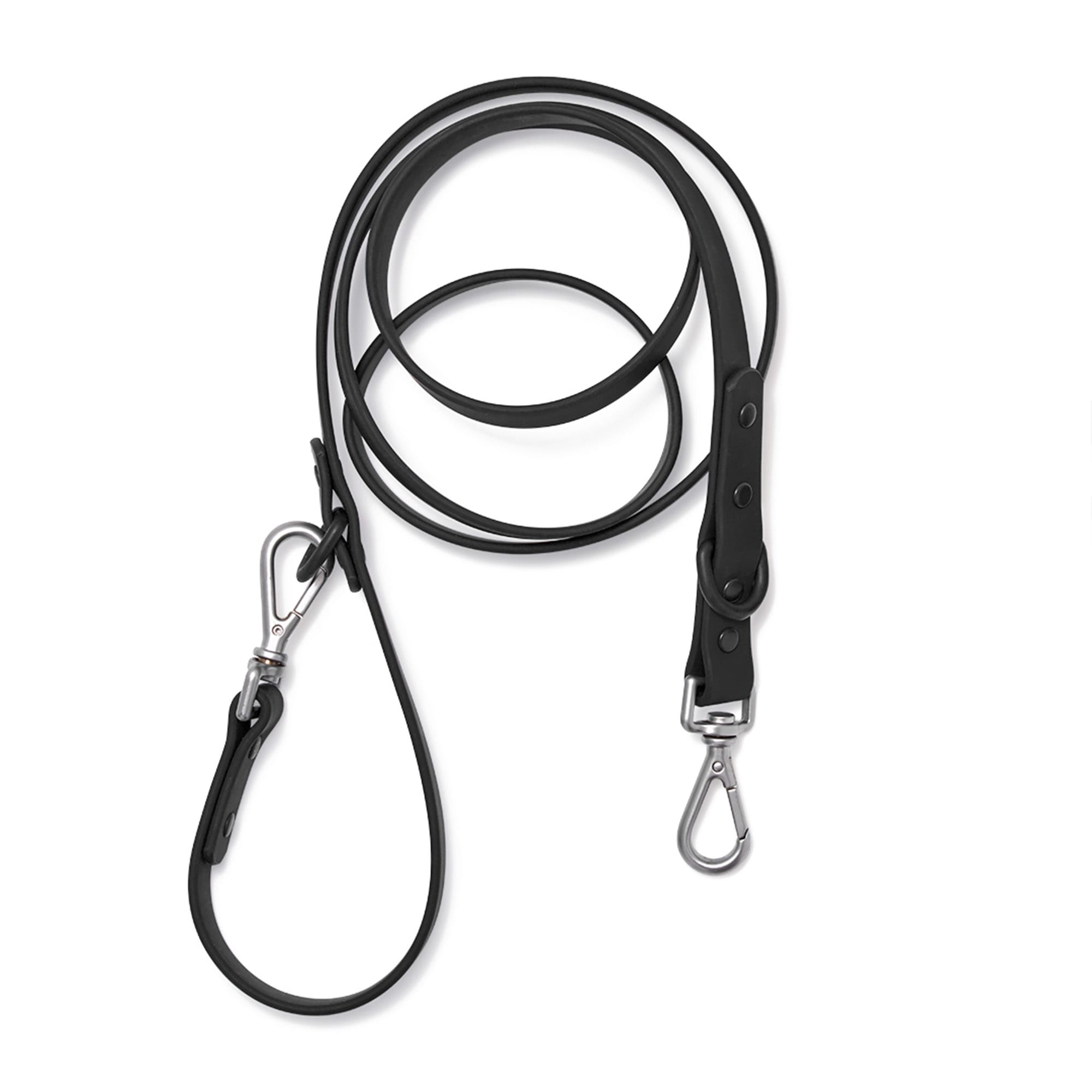 Photos - Collar / Harnesses Wild One Black Dog Leash, 66" L, Medium/Large, Black WO-LSH-BLK 