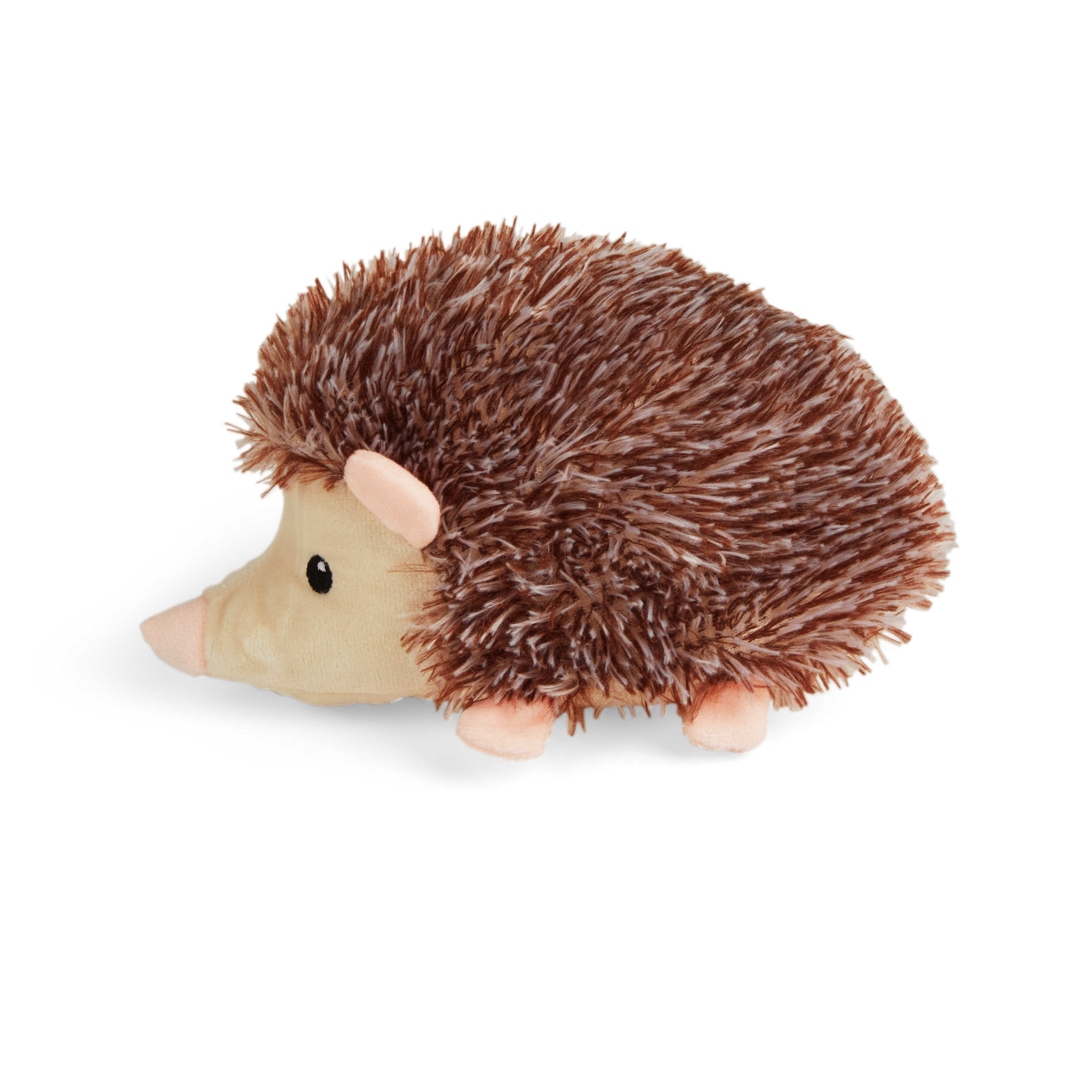 Leaps & Bounds Wildlife Hedgehog Dog Toy, Medium, Brown