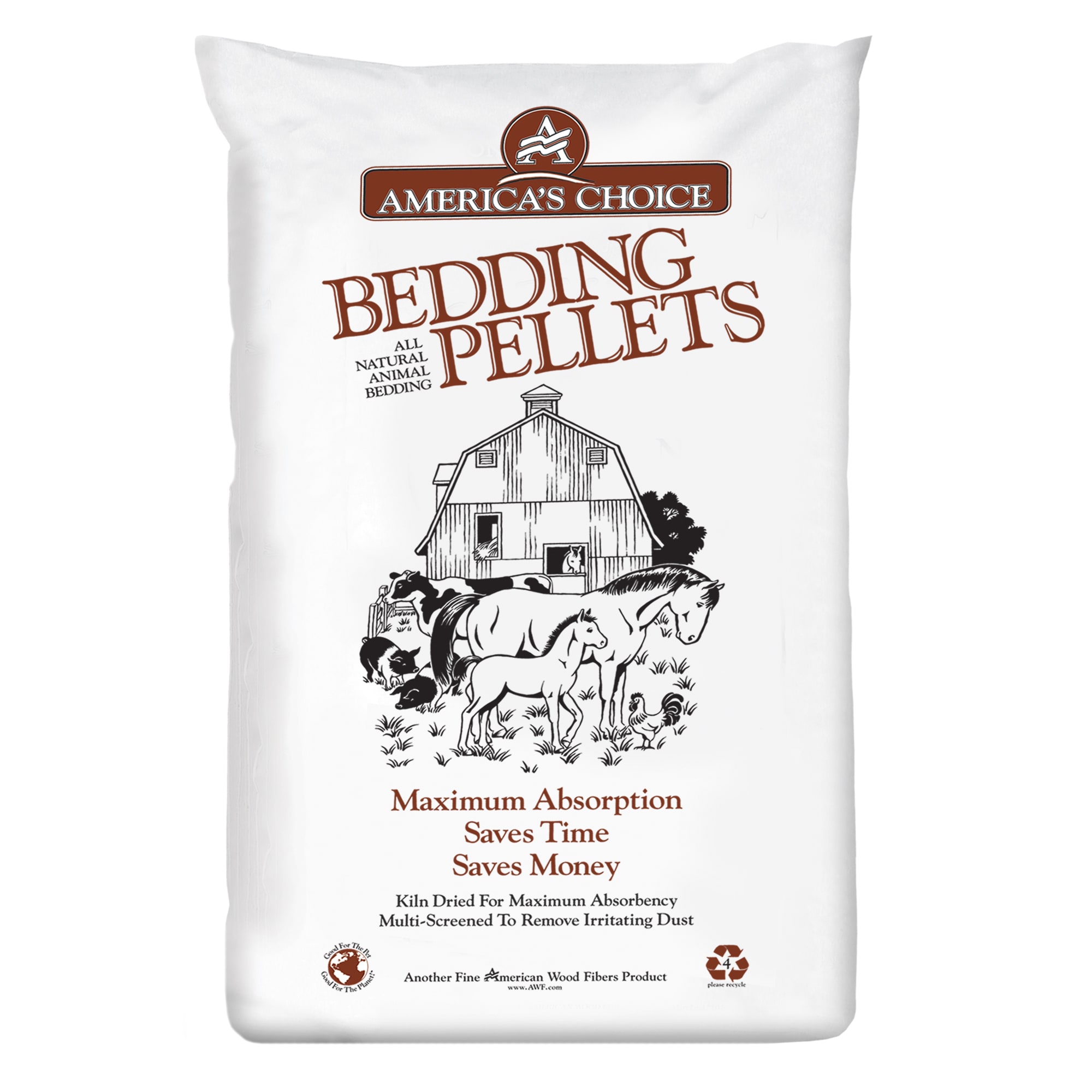 UPC 037461101052 product image for America's Choice Pelleted Bedding 40 lbs. | upcitemdb.com