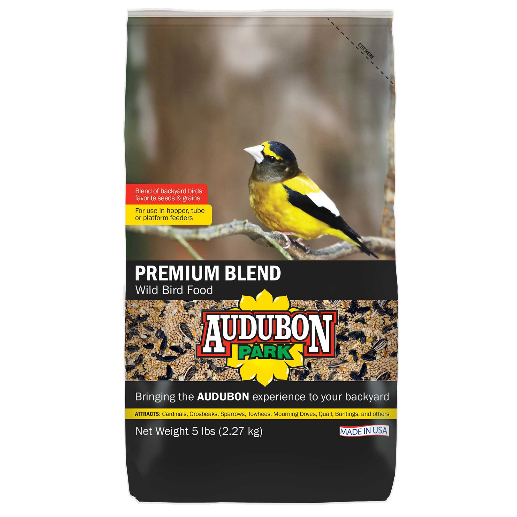 Photos - Bird Food Audubon Park Premium Blend Wild , 5 lbs. 12225 