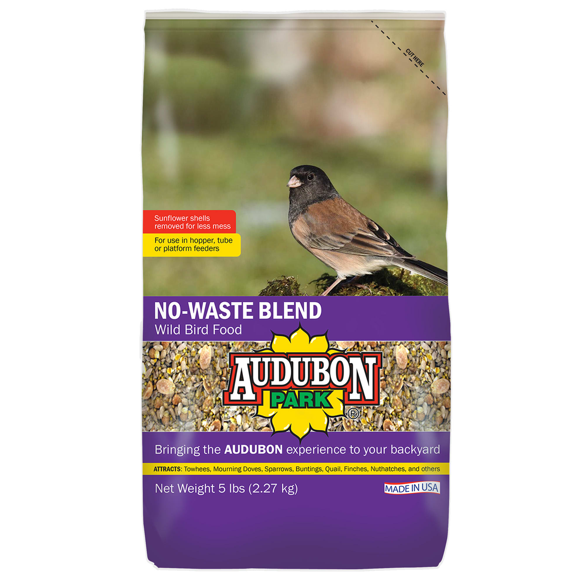 Photos - Bird Food Audubon Park No Waste Blend Wild , 5 lbs. 12228 