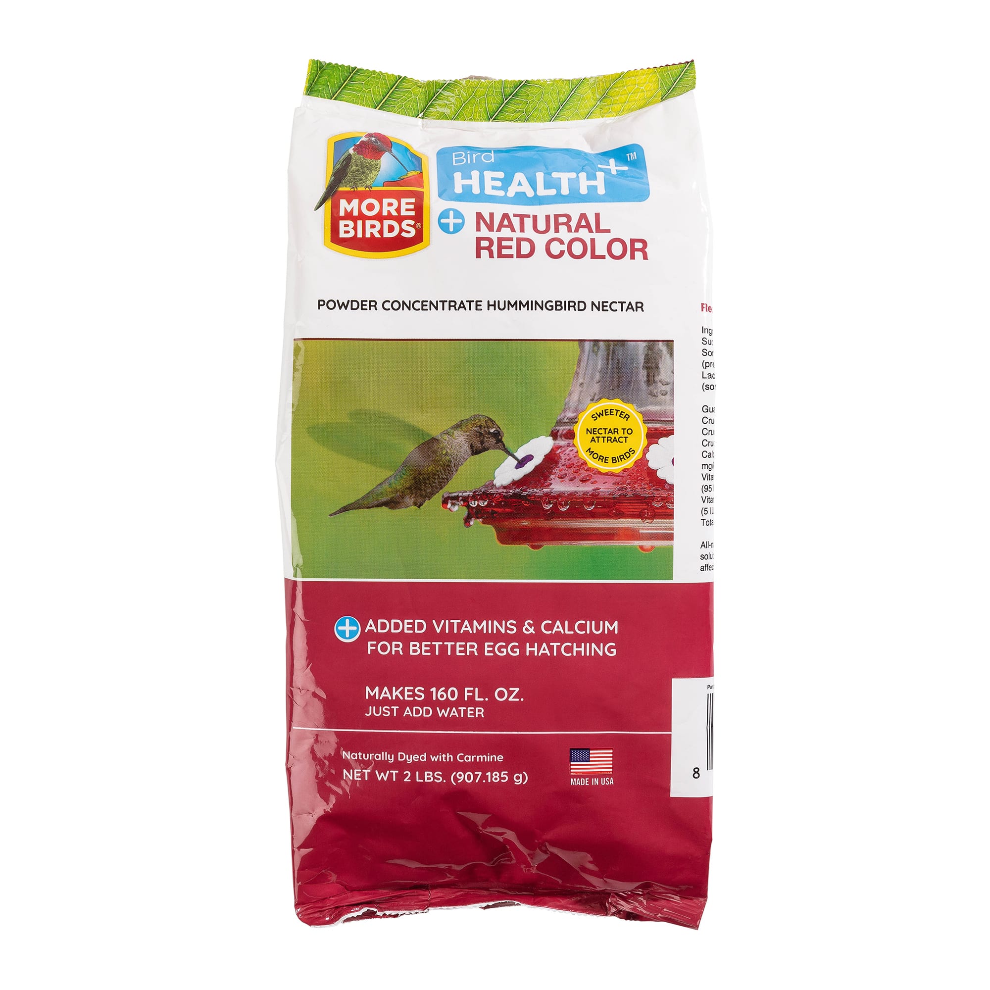 UPC 815562007028 product image for More Birds Bird Health Plus Natural Red Powder Hummingbird Nectar Concentrate 2  | upcitemdb.com