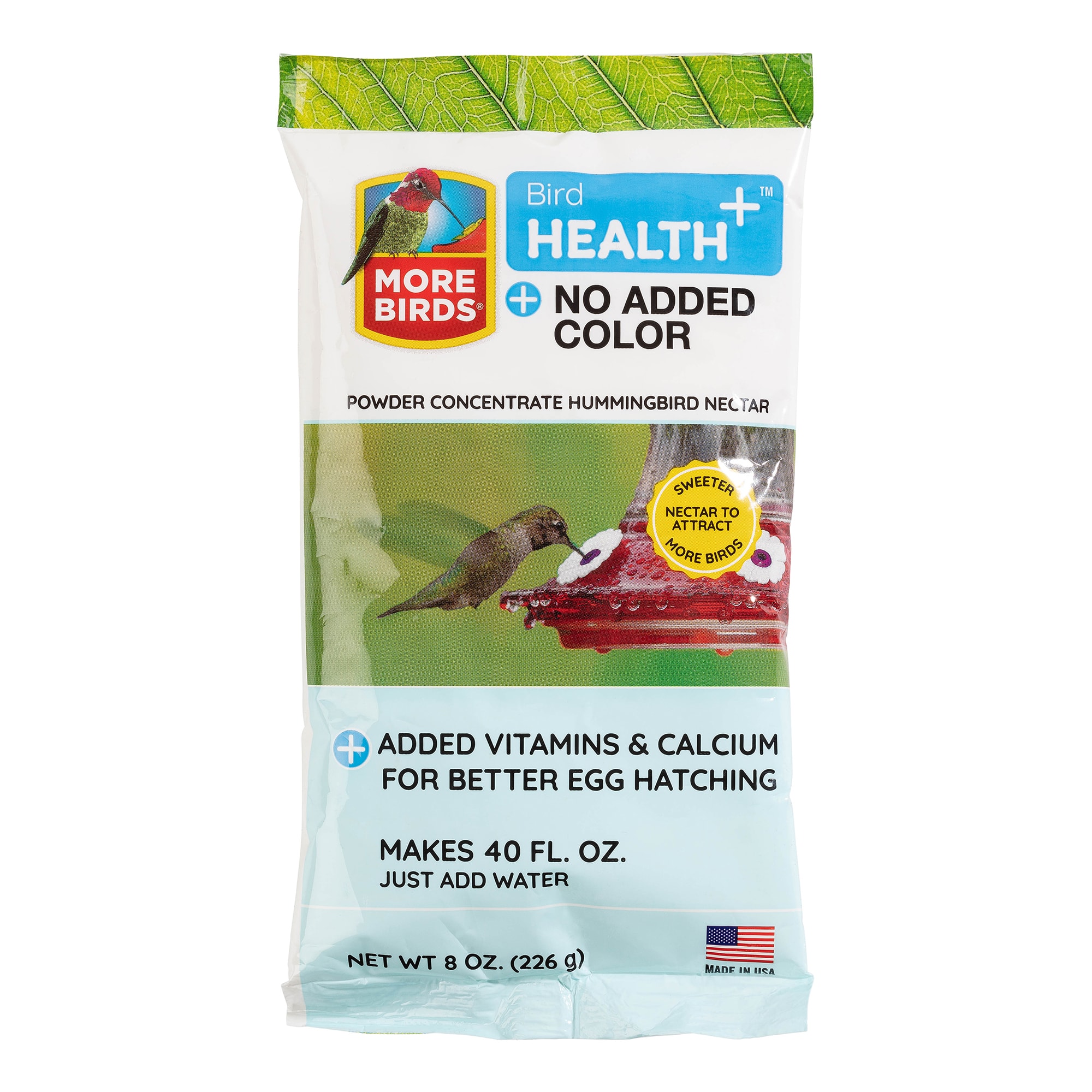 UPC 815562007097 product image for More Birds Bird Health Plus Clear Powder Hummingbird Nectar Concentrate 8 oz. | upcitemdb.com