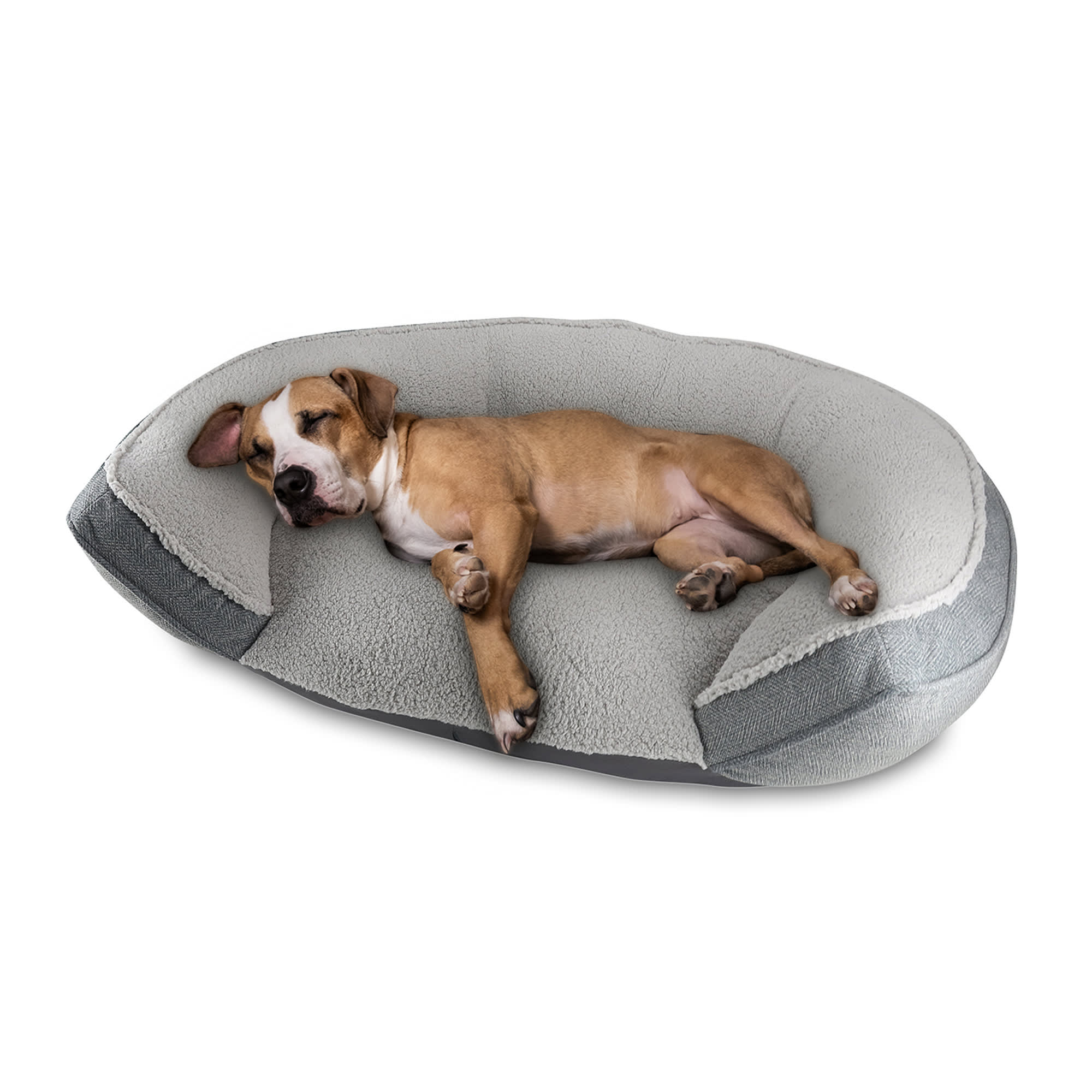 Photos - Dog Bed / Basket Canine Creations Charcoal Step In Dog Bed, 50" L X 39" W 