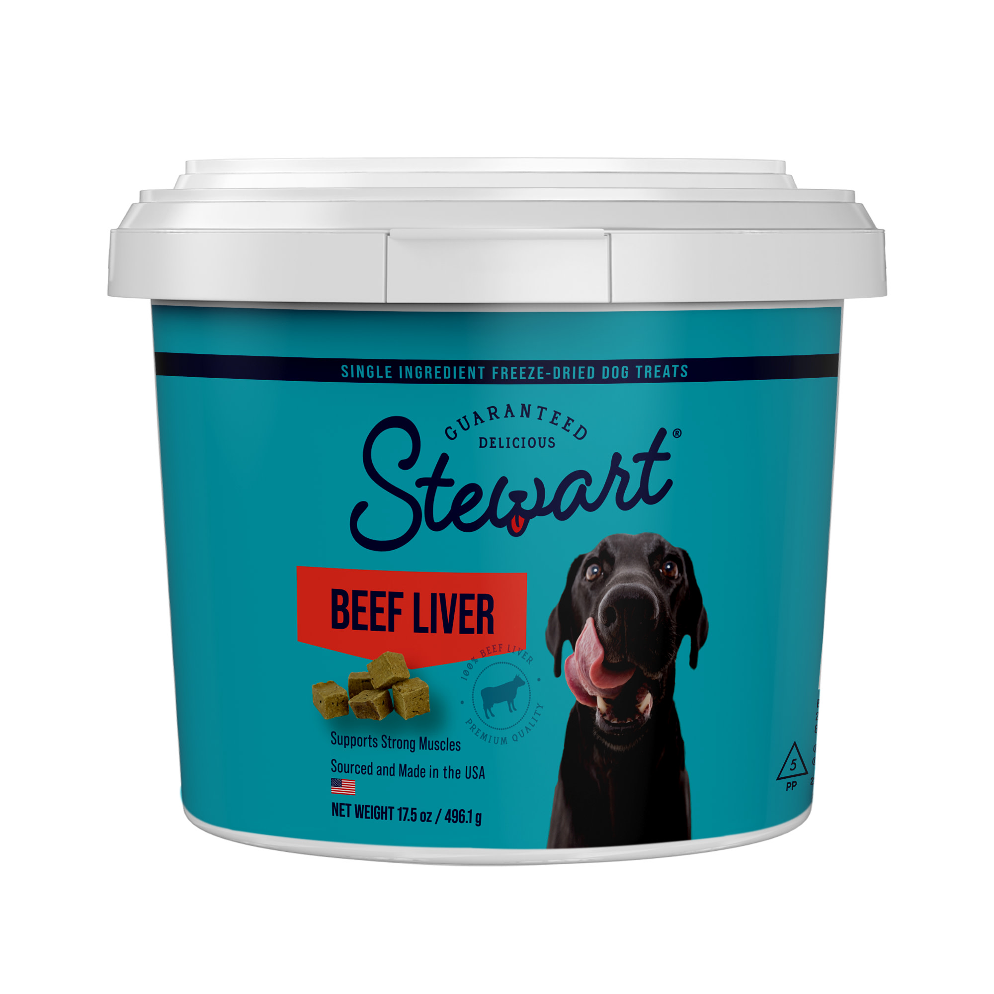 Photos - Dog Food Stewart Beef Liver Pro-Treat Freeze Dried Dog Treats, 17.5 oz. 401 