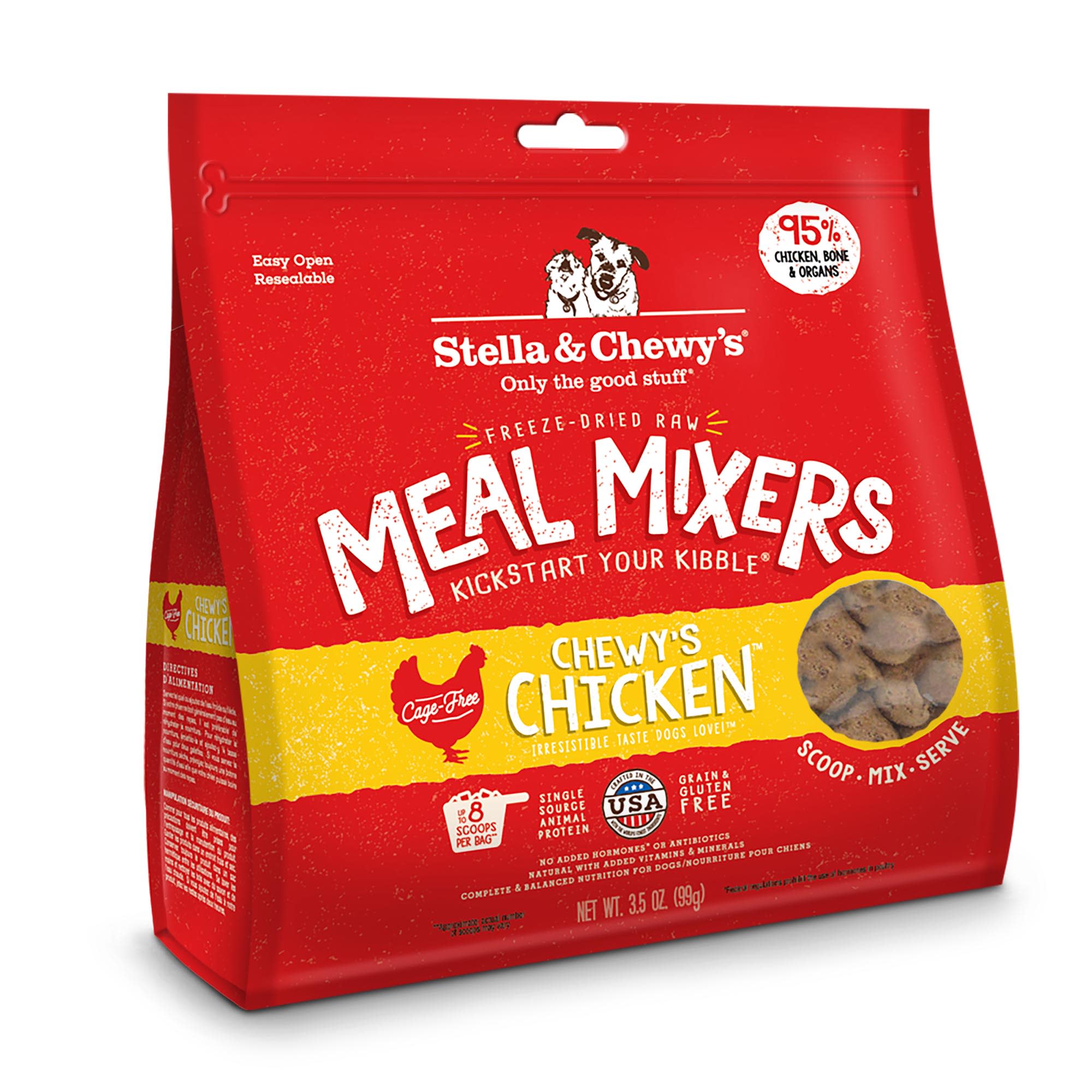 UPC 186011000090 product image for Stella & Chewy's Freeze Dried Raw Chewy's Chicken Meal Mixers High Protein Dry D | upcitemdb.com