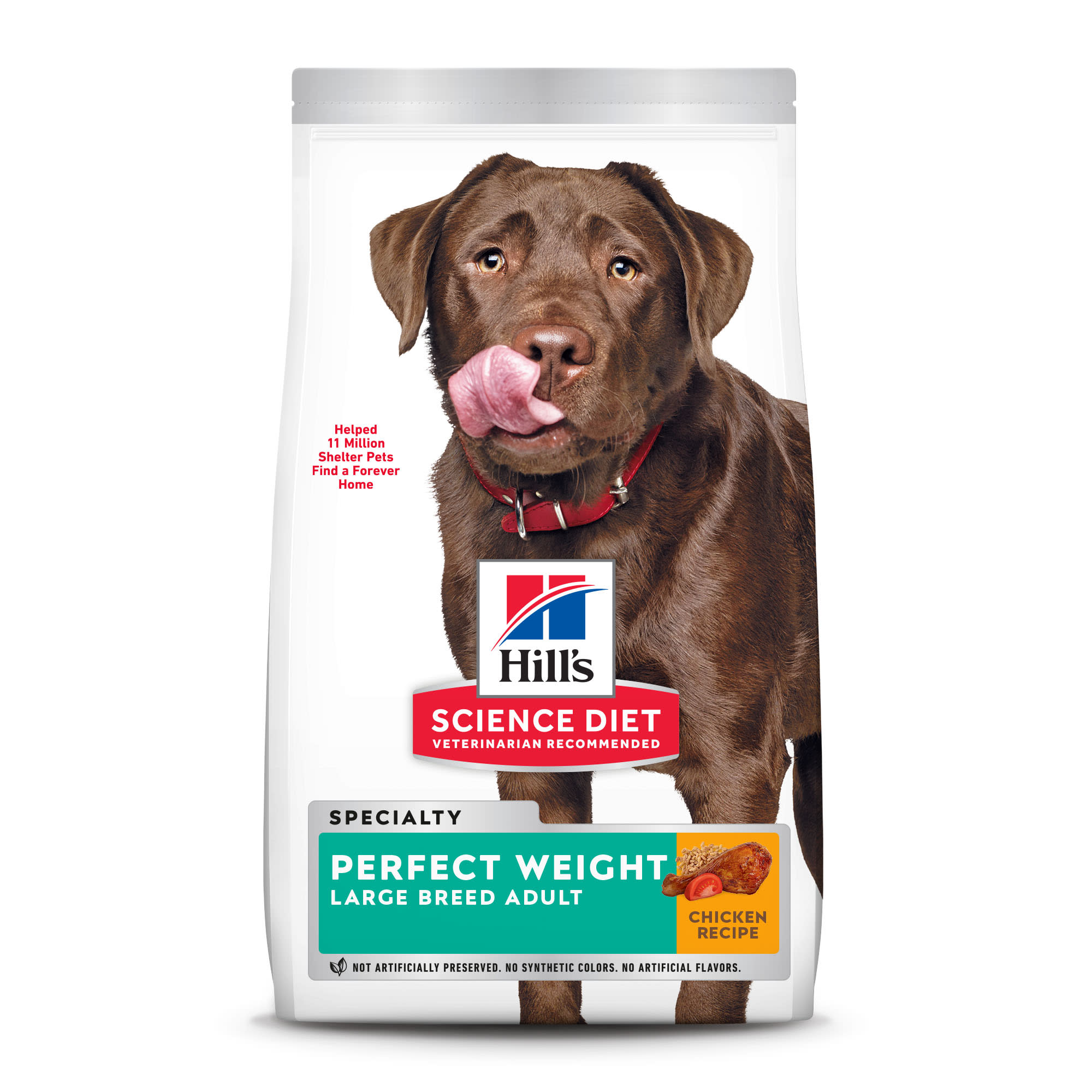 Photos - Dog Food Hills Hill's Hill's Science Diet Adult Perfect Weight Chicken Recipe Large Breed 